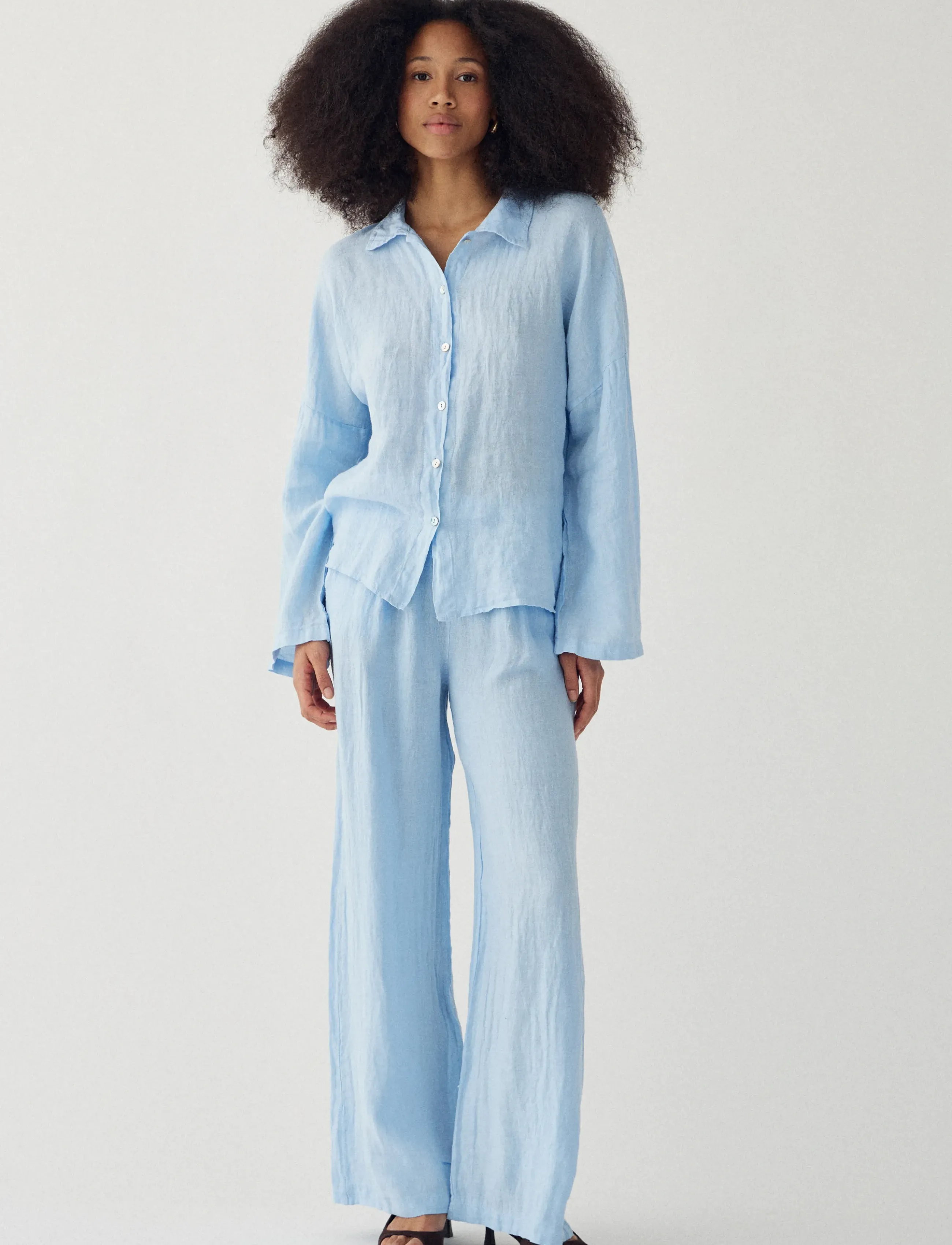 Noella - Lorann Pants - culottes - light blue - 5