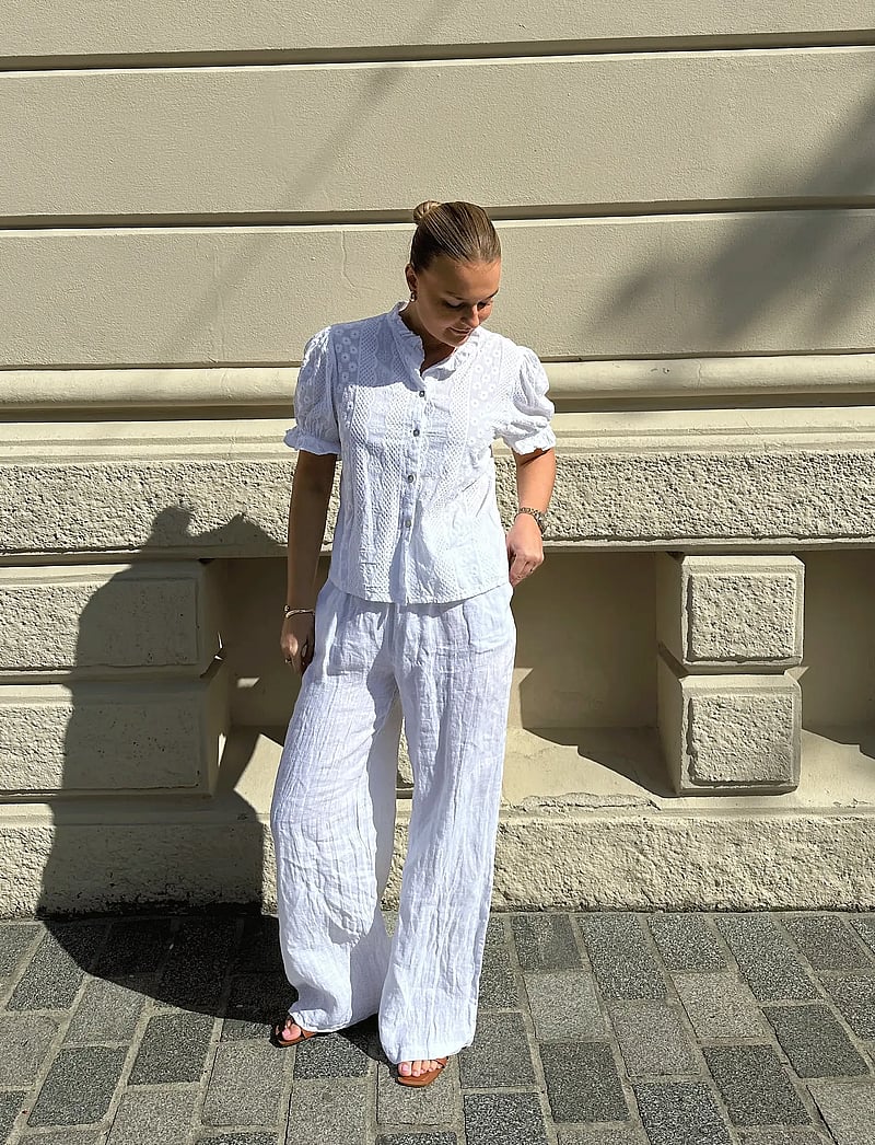 Noella - Lorann Pants - culottes - white - 0