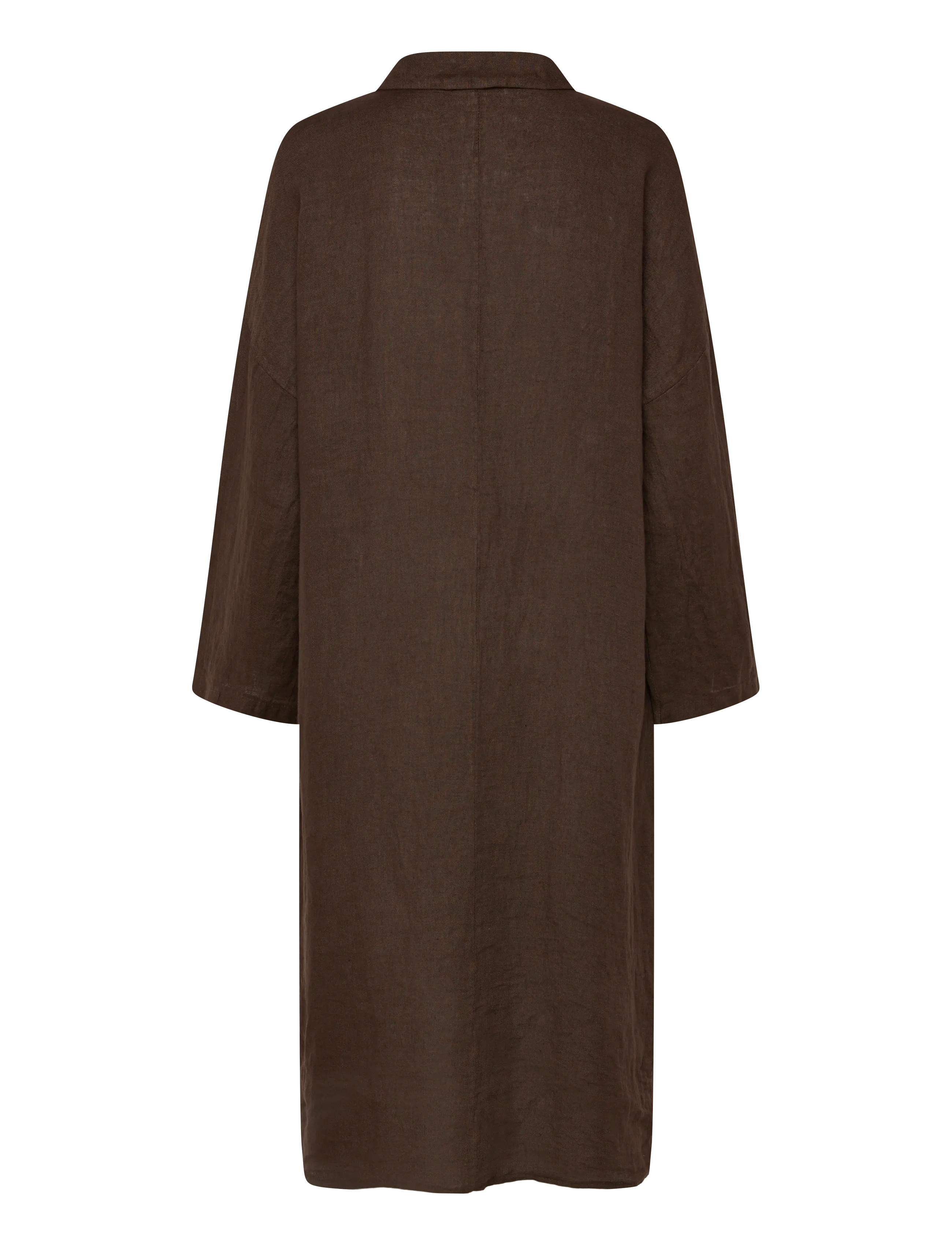 Noella - N-Lorita Dress - shirt dresses - chocolate - 2