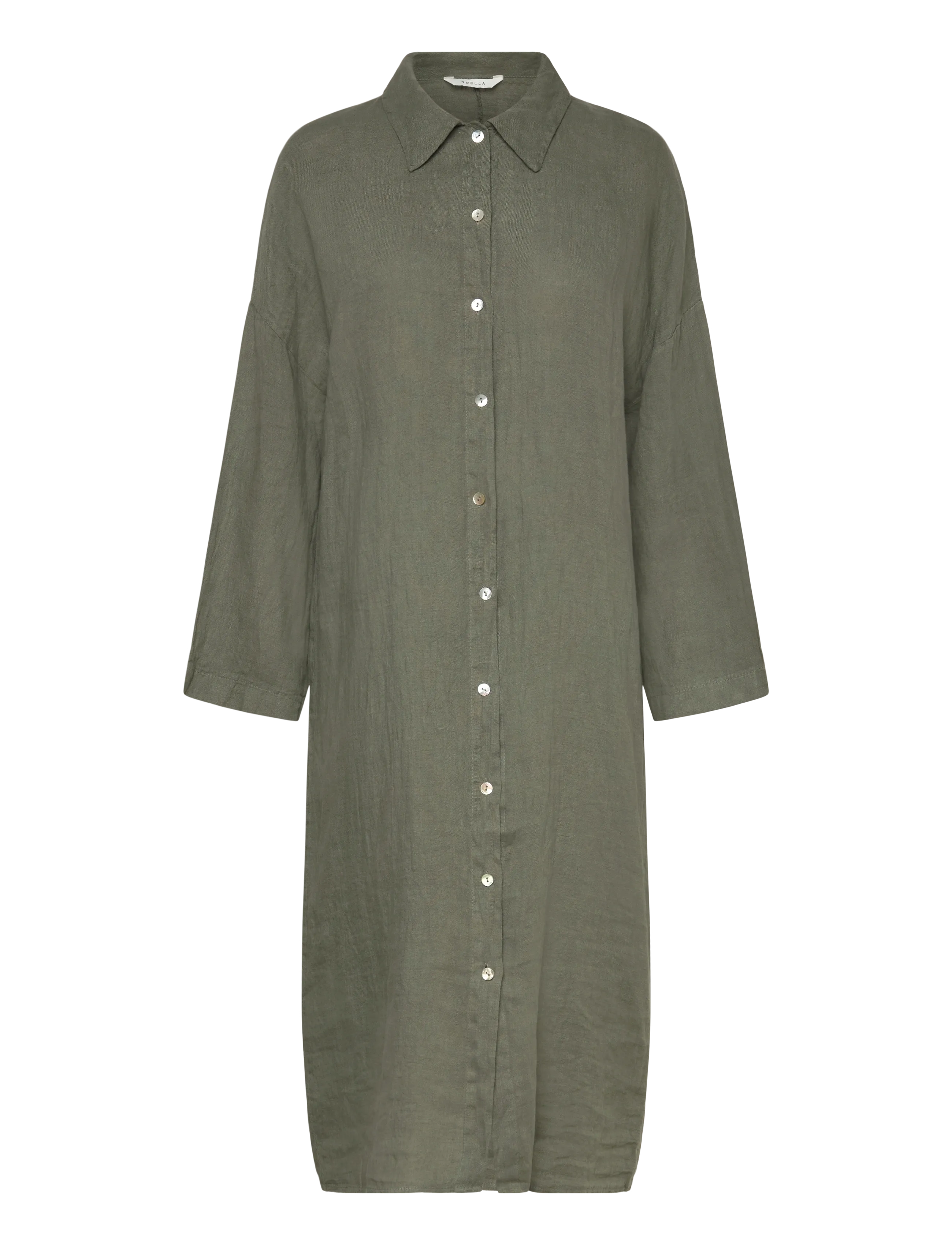 Noella N-Lorita Dress - Clothing - LEAF GREEN / khaki/green