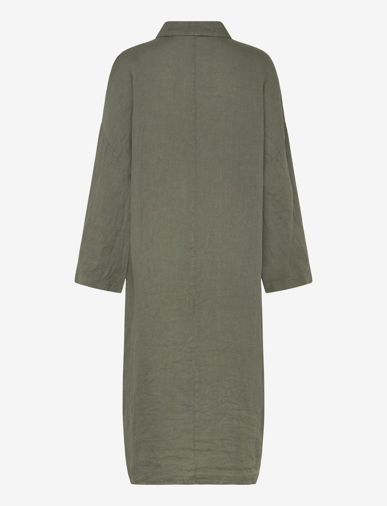 Noella - N-Lorita Dress - särkkleidid - leaf green - 2