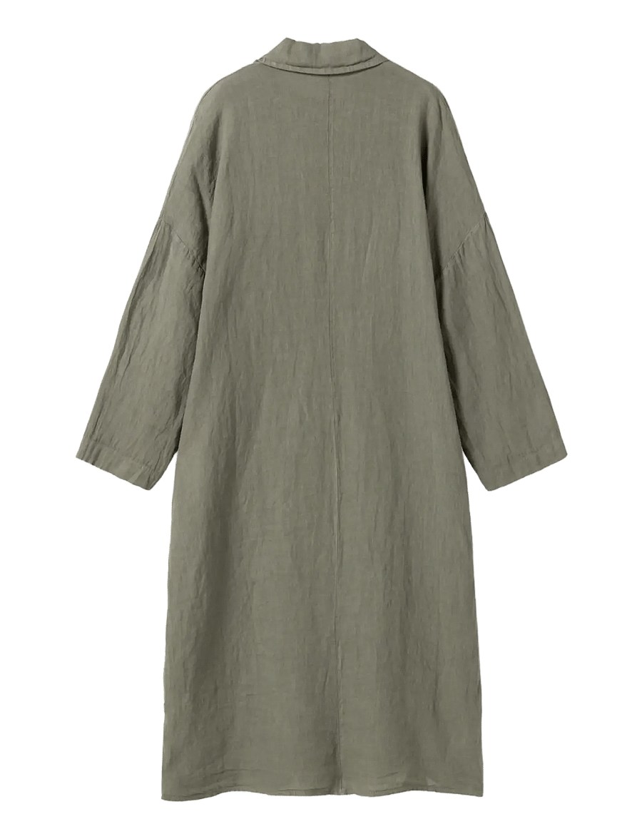 Noella - N-Lorita Dress - hemdkleider - leaf green - 3