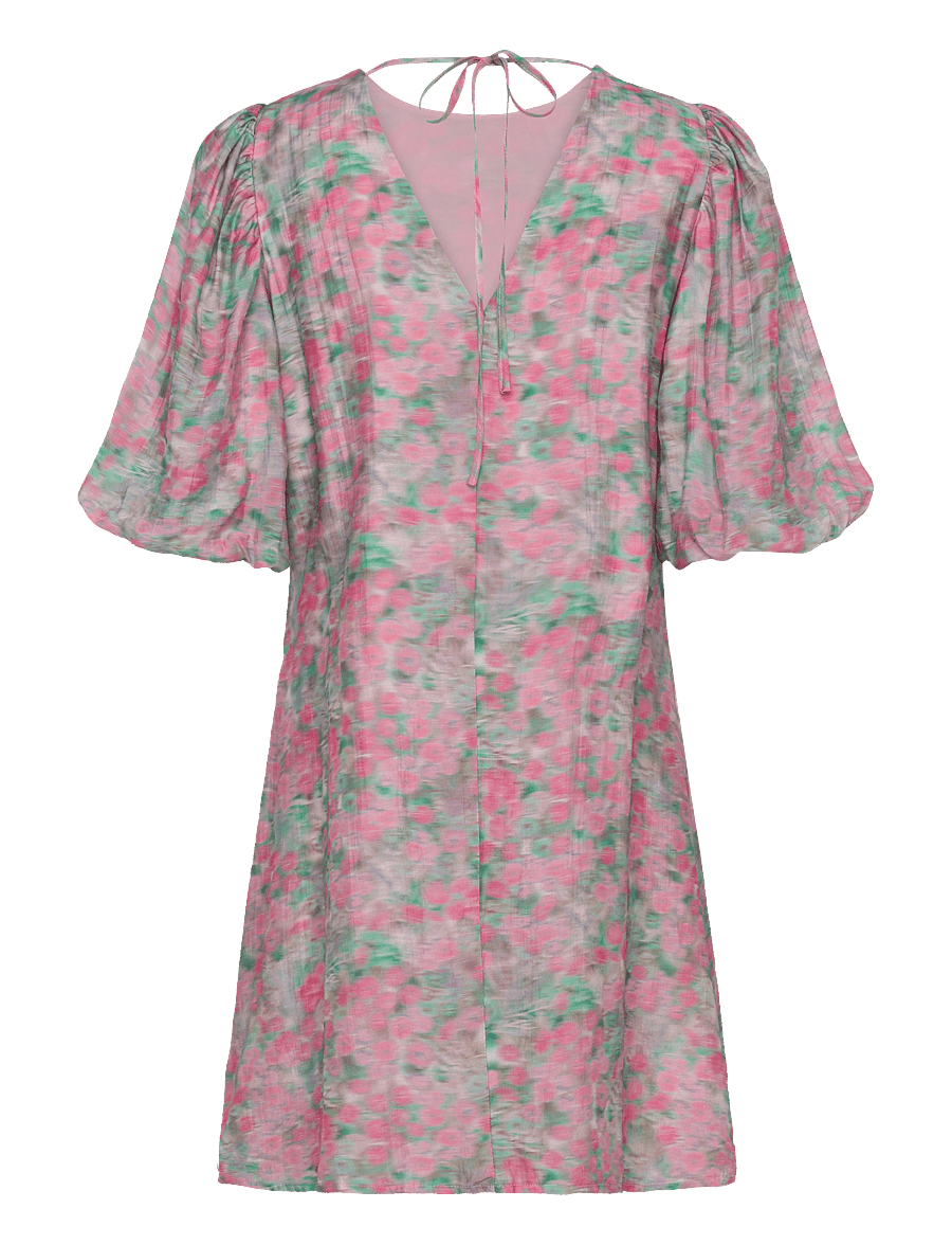 Noella - Pastis Short Dress - sommerkjoler - dealyn print - 2