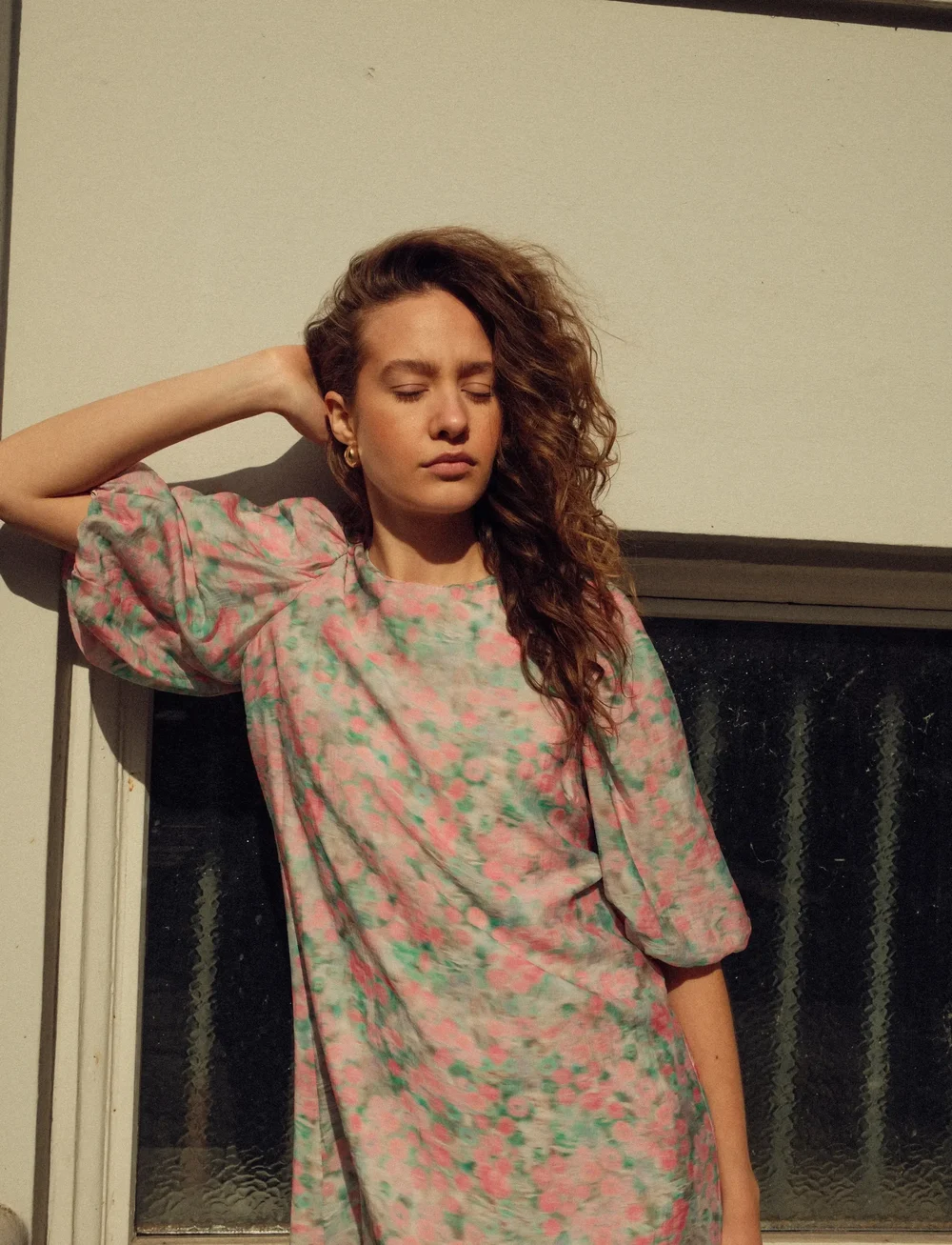 Noella - Pastis Short Dress - sommerkjoler - dealyn print - 0