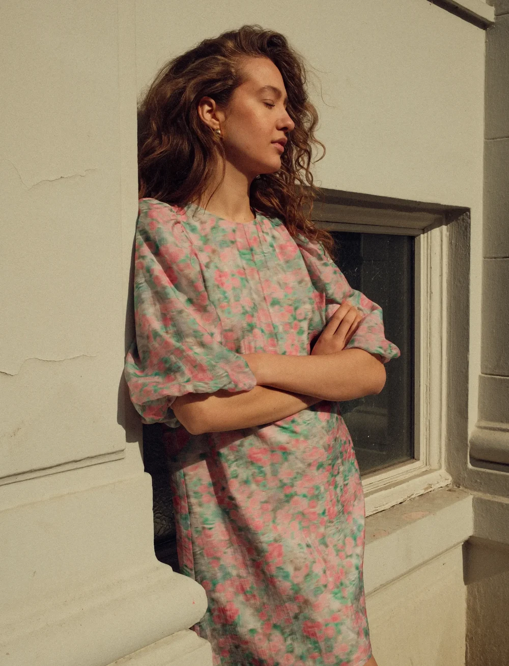 Noella - Pastis Short Dress - sommerkjoler - dealyn print - 3