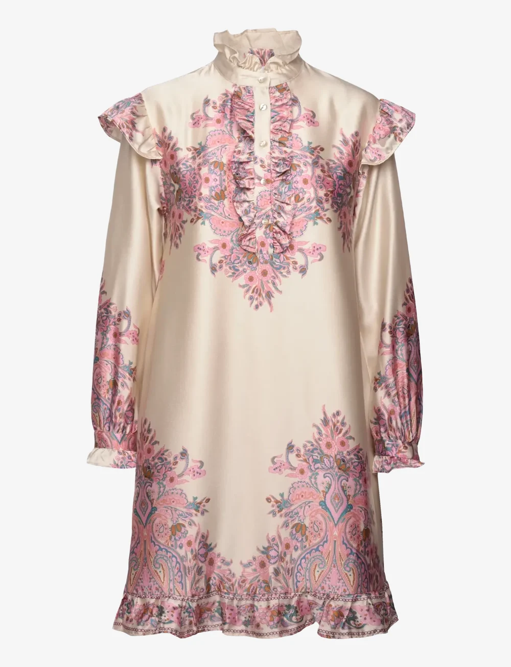 Noella - Reno Ruby Ruffle Dress - hemdkleider - drusella print - 1
