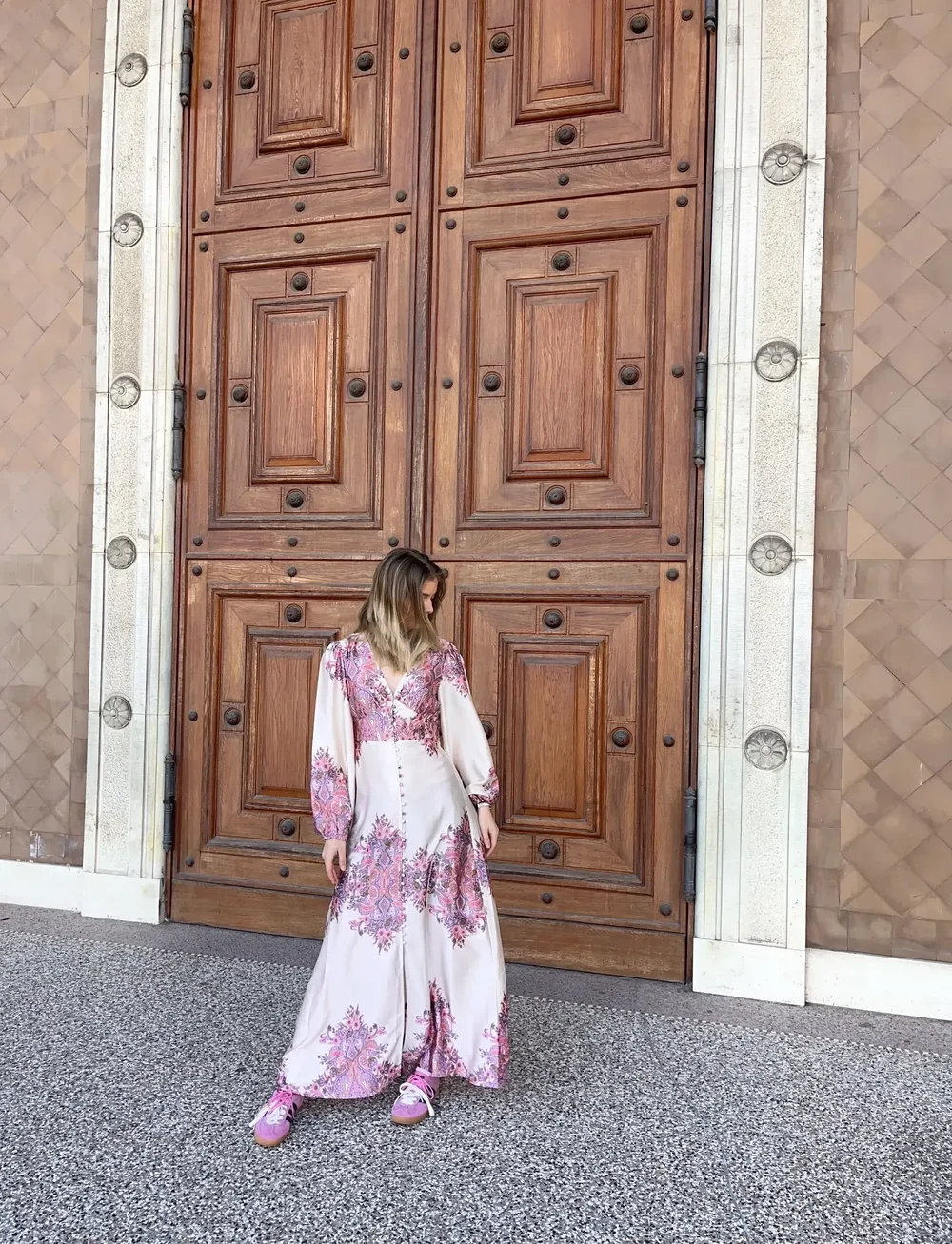 Noella - Lilith Maxi Dress - maxiklänningar - drusella print - 0