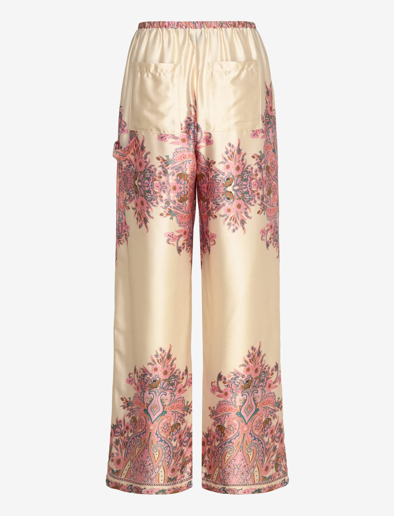 Noella - Sally Pants - bukser med brede ben - drusella print - 2