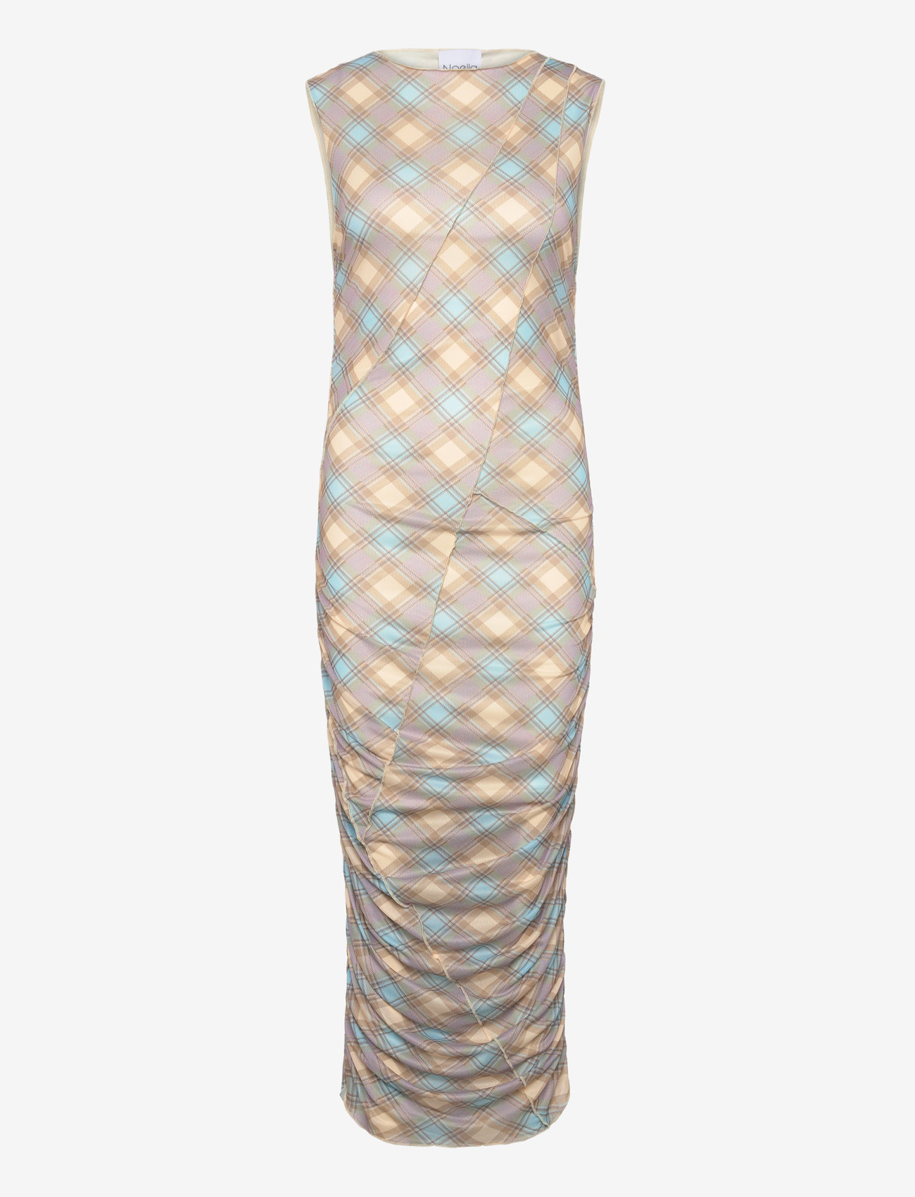 Noella - Sutton Dress - stramme kjoler - pastel check - 1