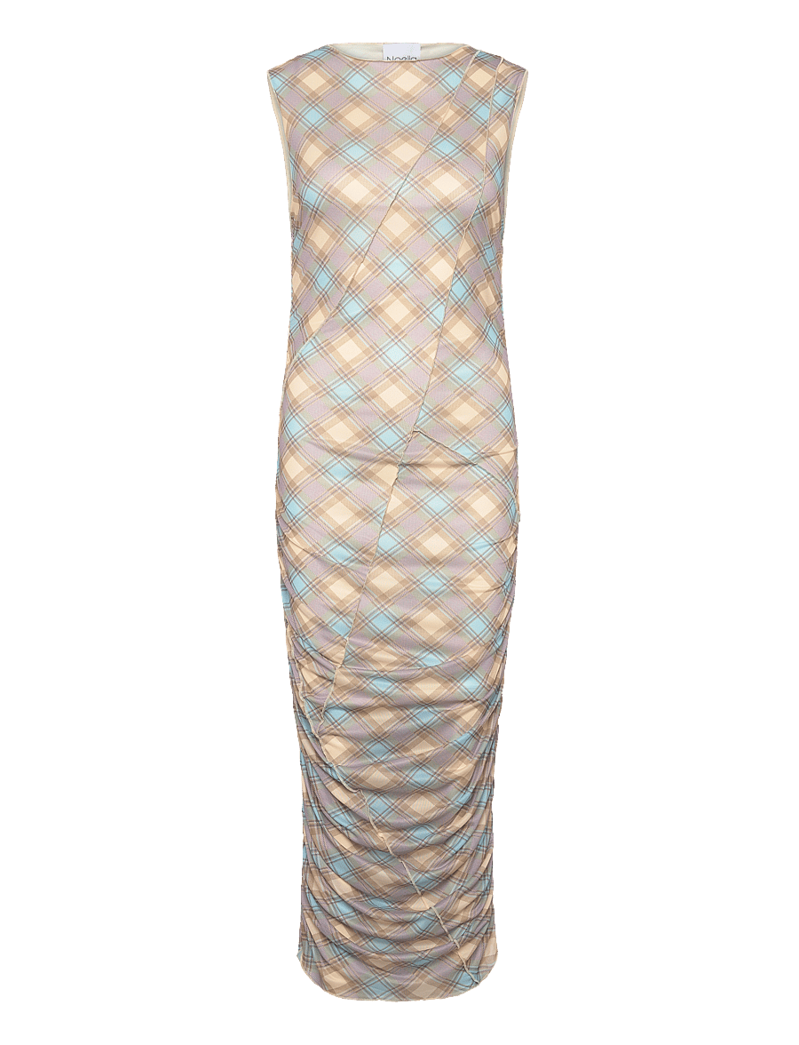 Noella - Sutton Dress - liibuvad kleidid - pastel check - 1