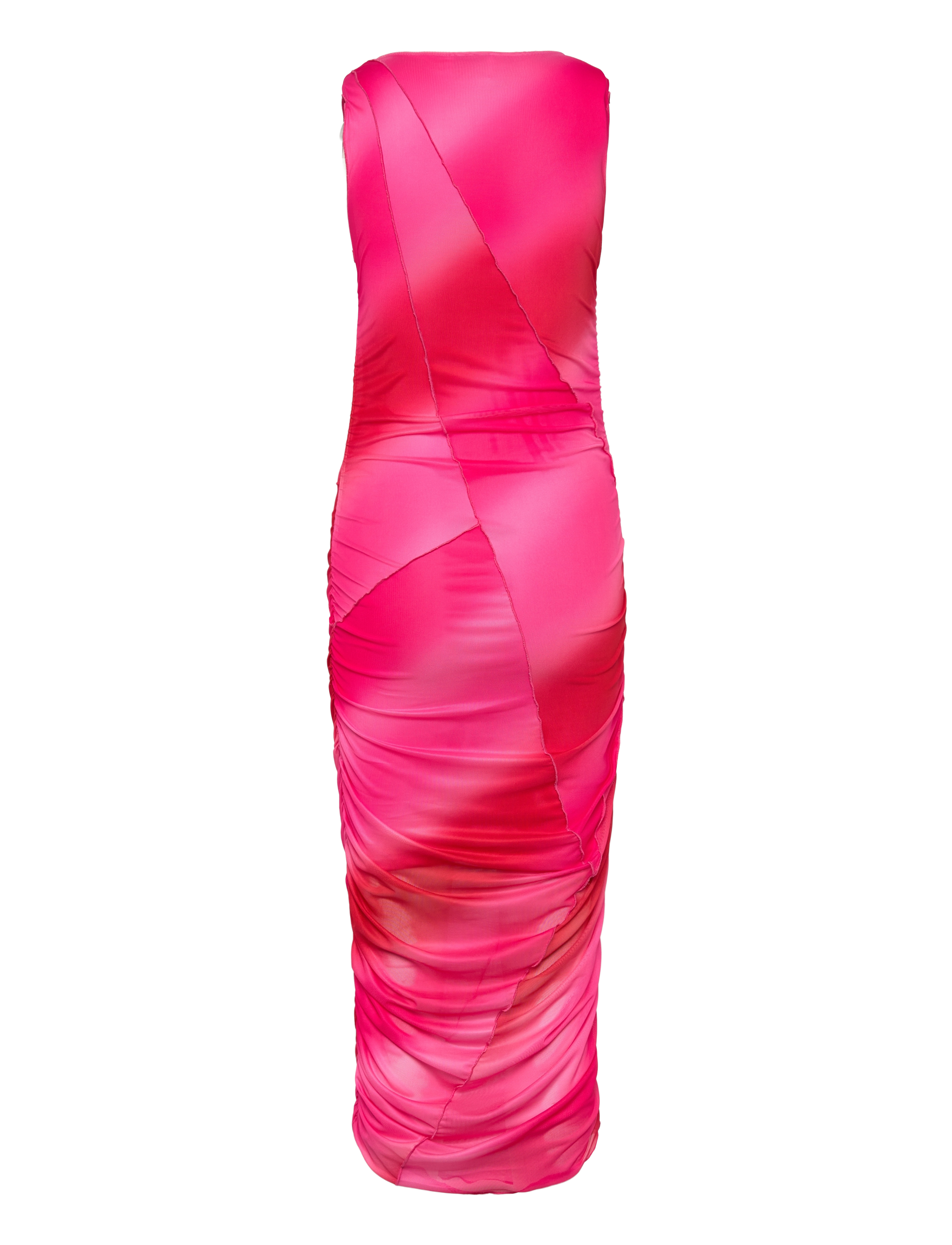 Noella - Sutton Dress - dicy pink print - 2