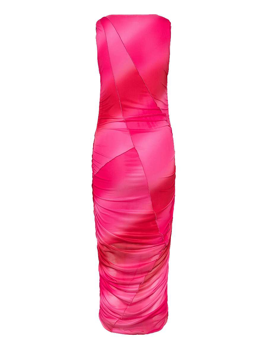 Noella - Sutton Dress - midikleider - dicy pink print - 2