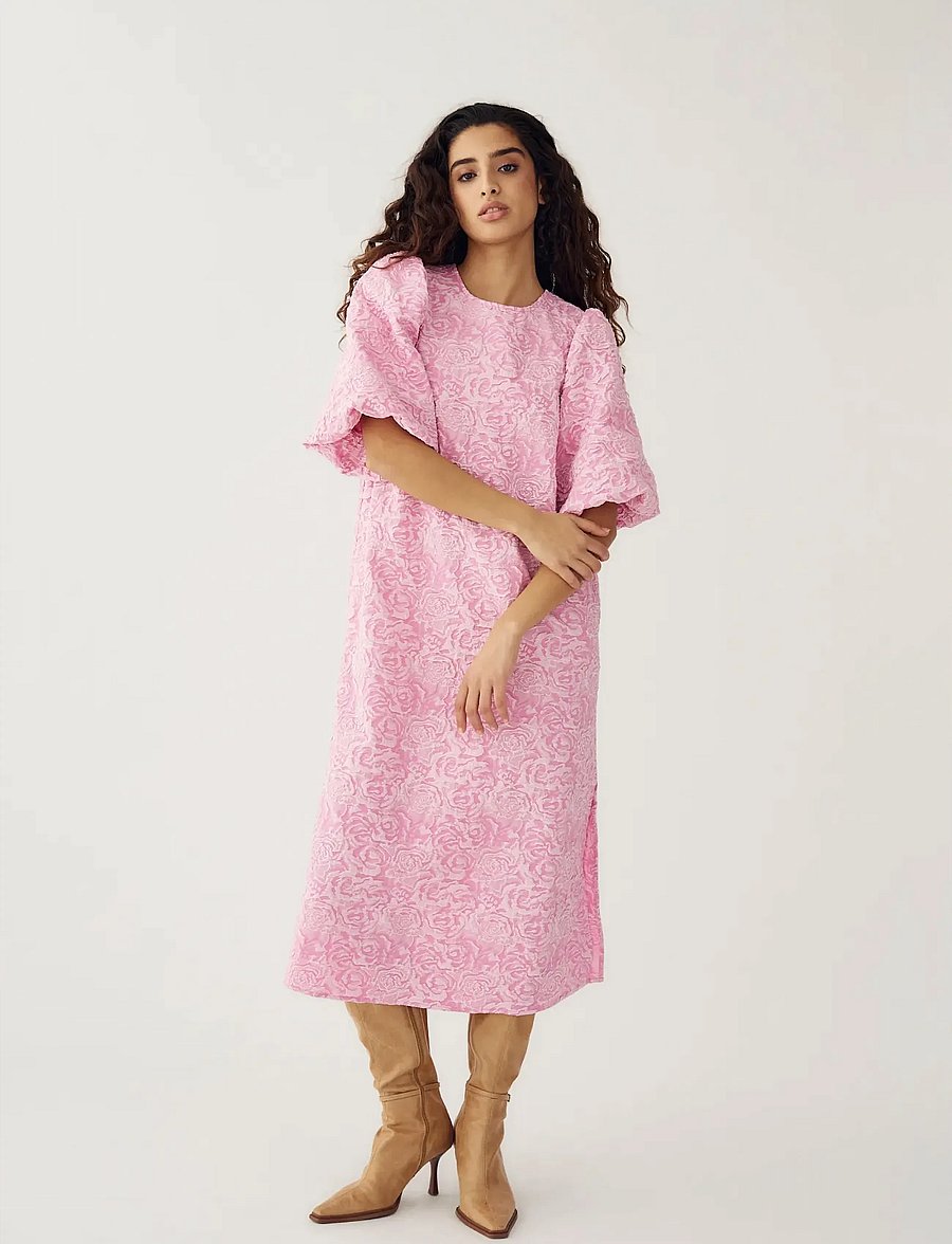 Noella - N-Pastis Long Dress - sommerkleider - baby pink - 0