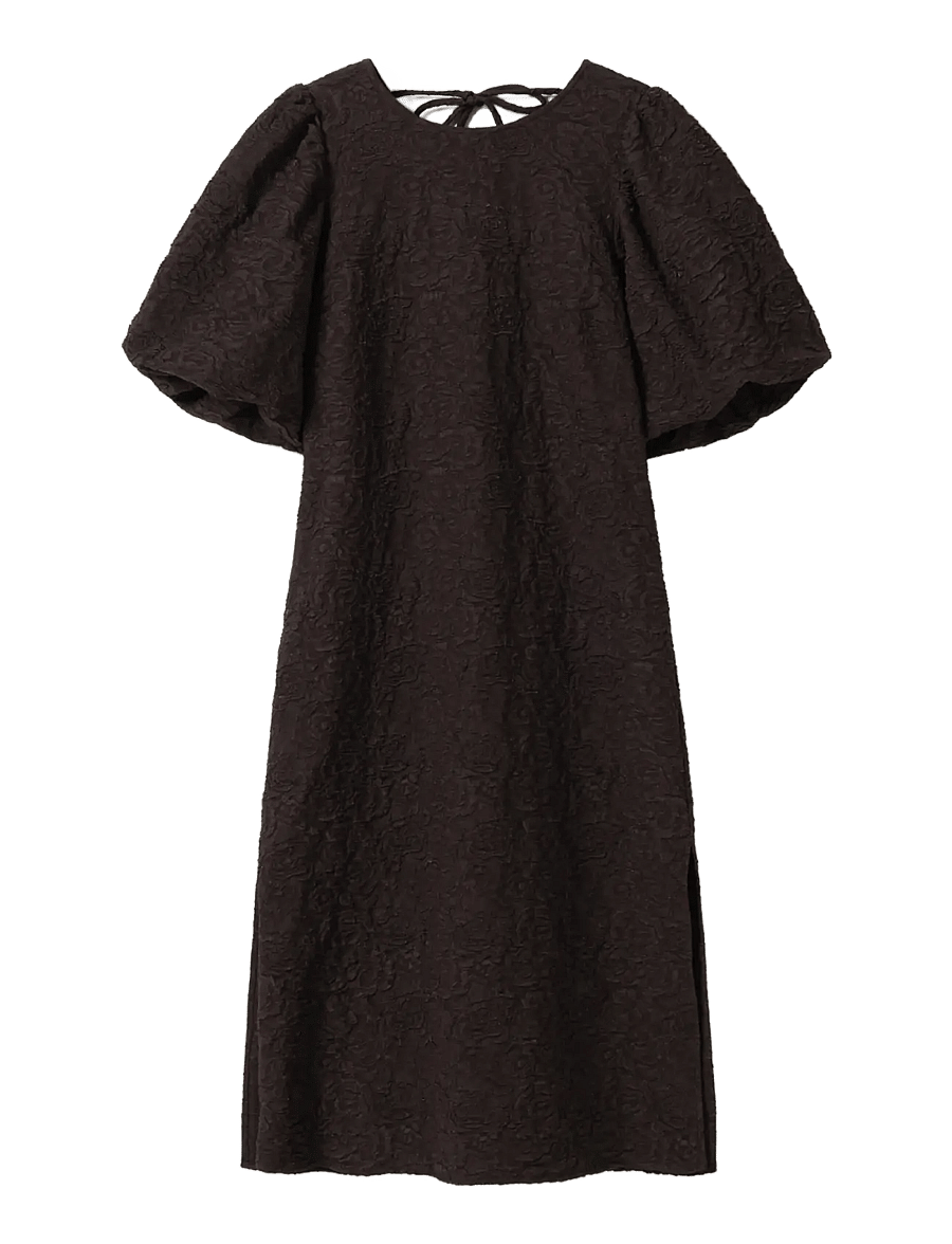 Noella - N-Pastis Long Dress - sommerkjoler - chocolate - 2