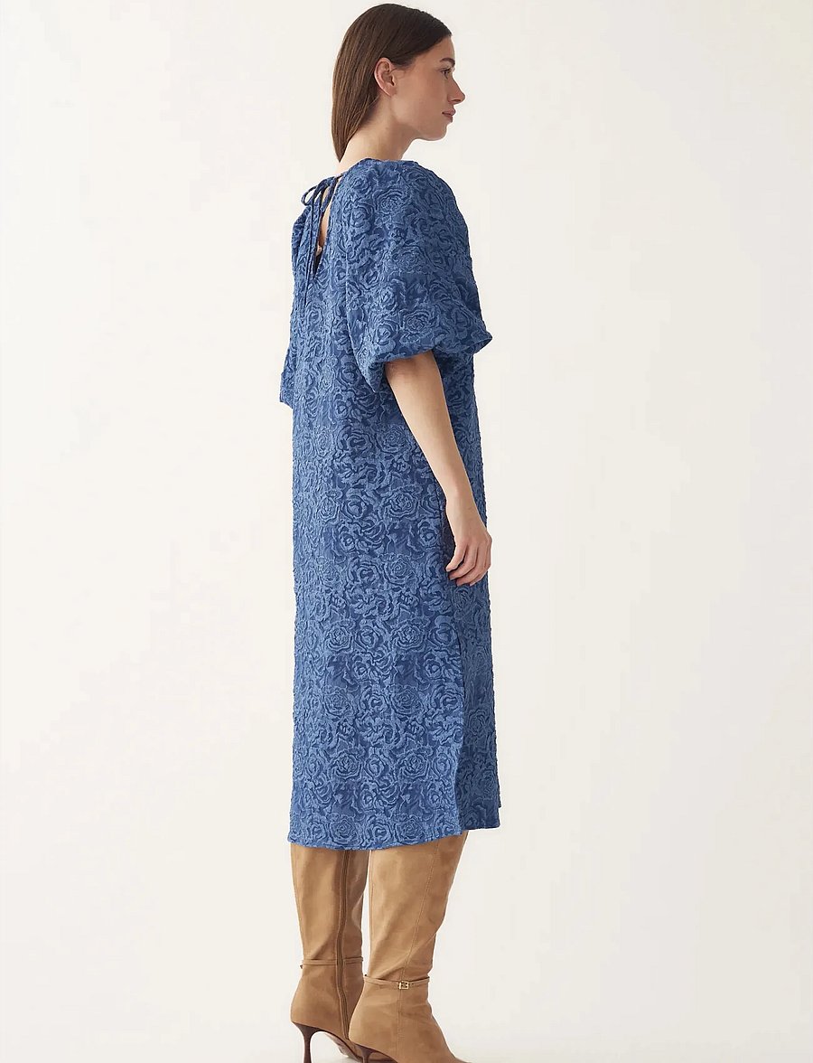 Noella - N-Pastis Long Dress - sommerkleider - dusty blue - 5