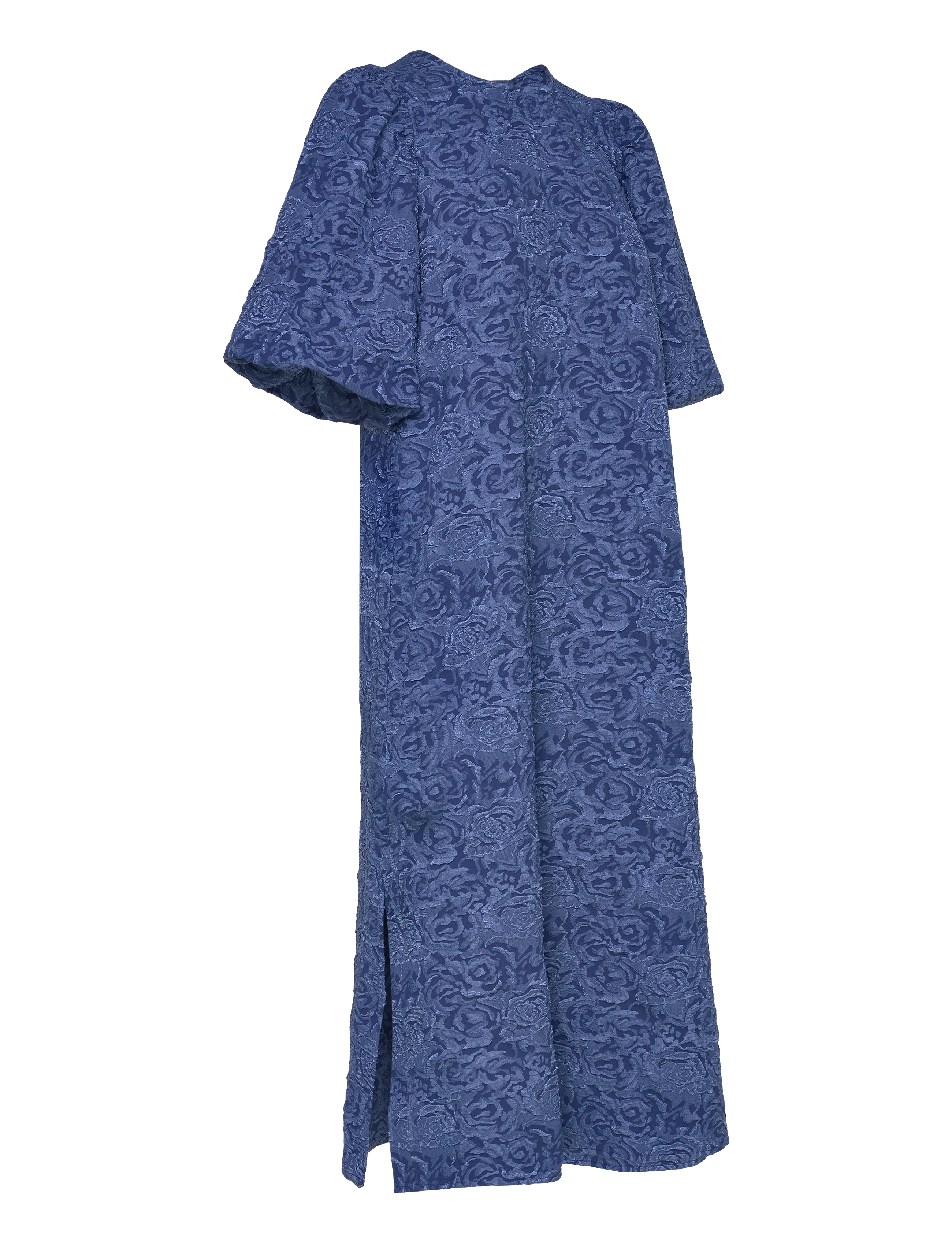 Noella - N-Pastis Long Dress - sommerkjoler - dusty blue - 3
