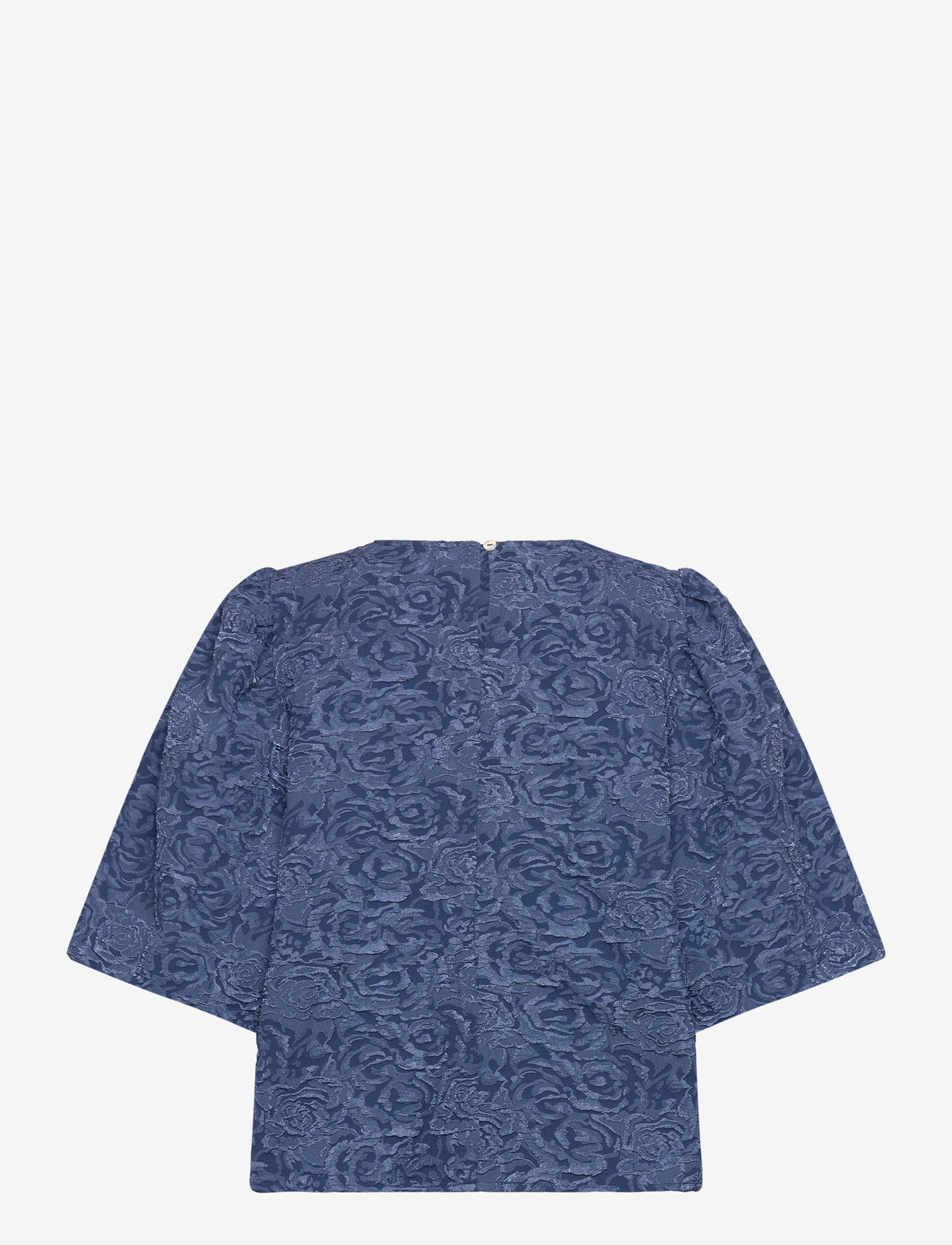 Noella - N-Shelly Blouse - short-sleeved blouses - dusty blue - 2