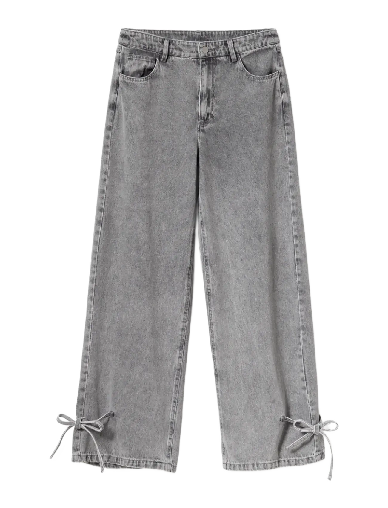 Noella - N-Kika MW Jeans - laia säärega teksad - grey wash - 1
