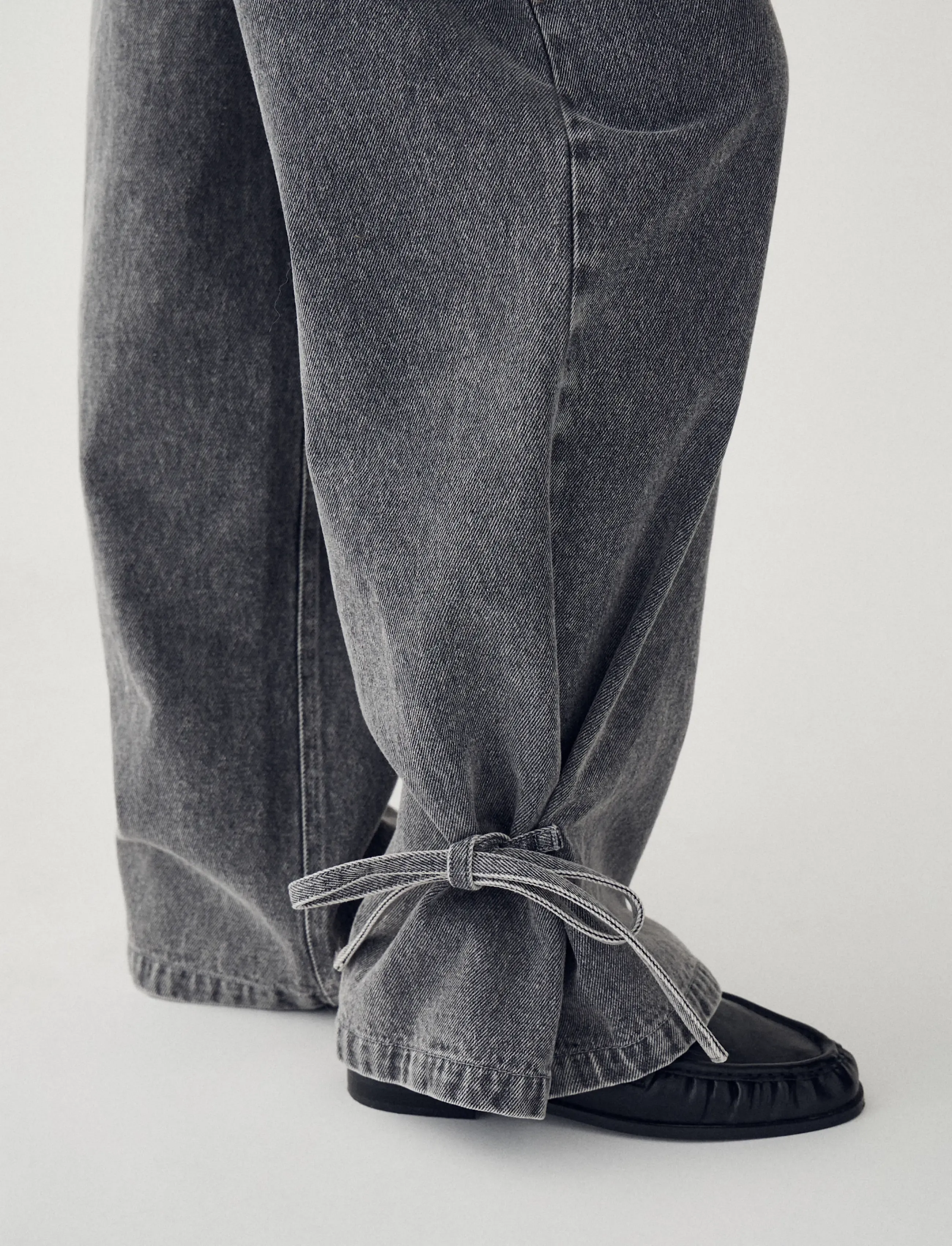 Noella - N-Kika MW Jeans - laia säärega teksad - grey wash - 5