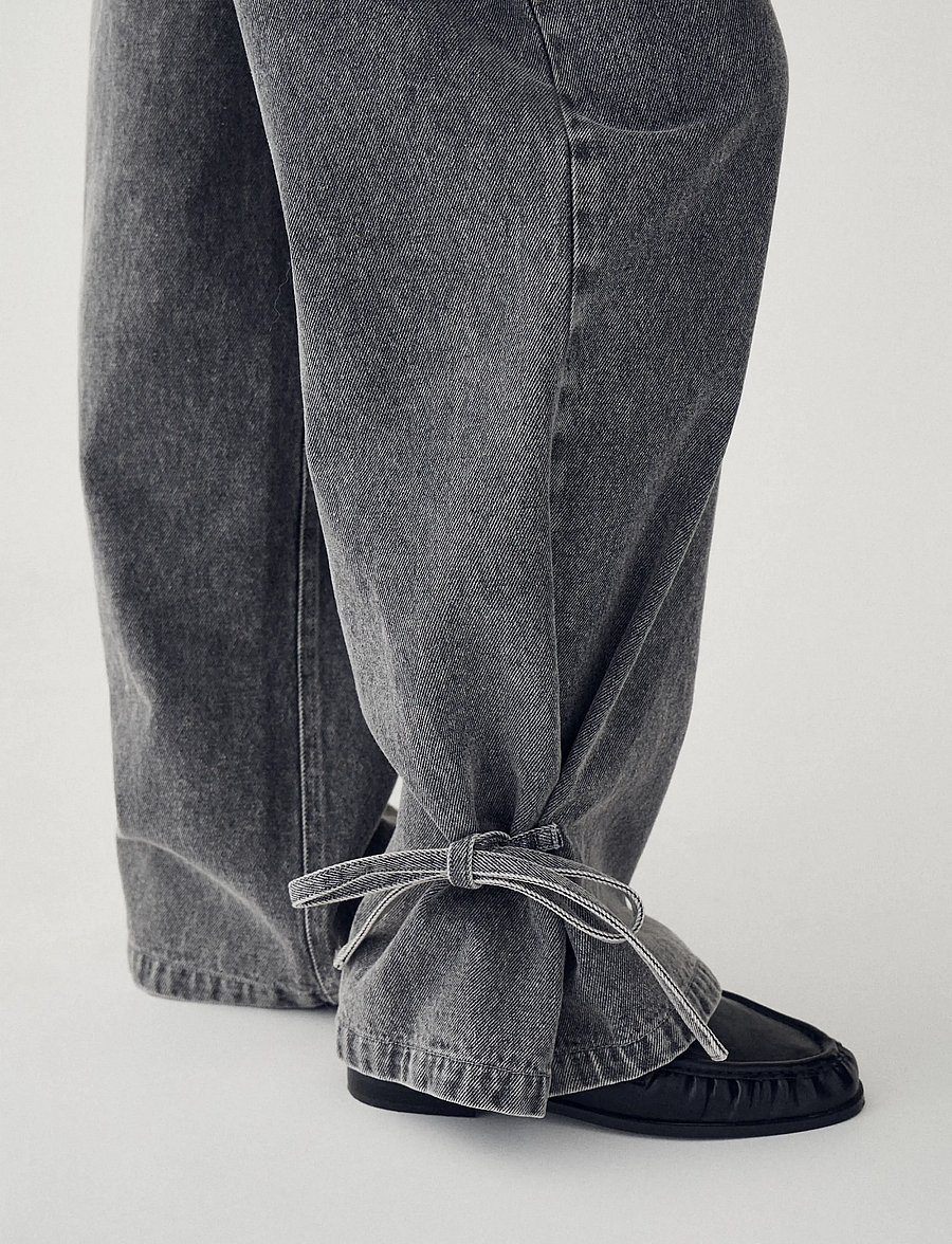 Noella - N-Kika MW Jeans - laia säärega teksad - grey wash - 5