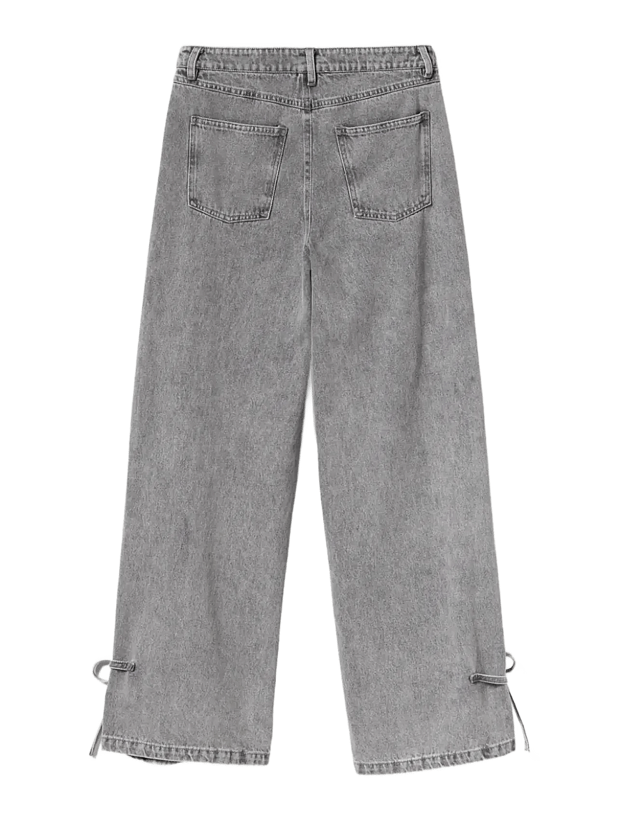Noella - N-Kika MW Jeans - laia säärega teksad - grey wash - 2