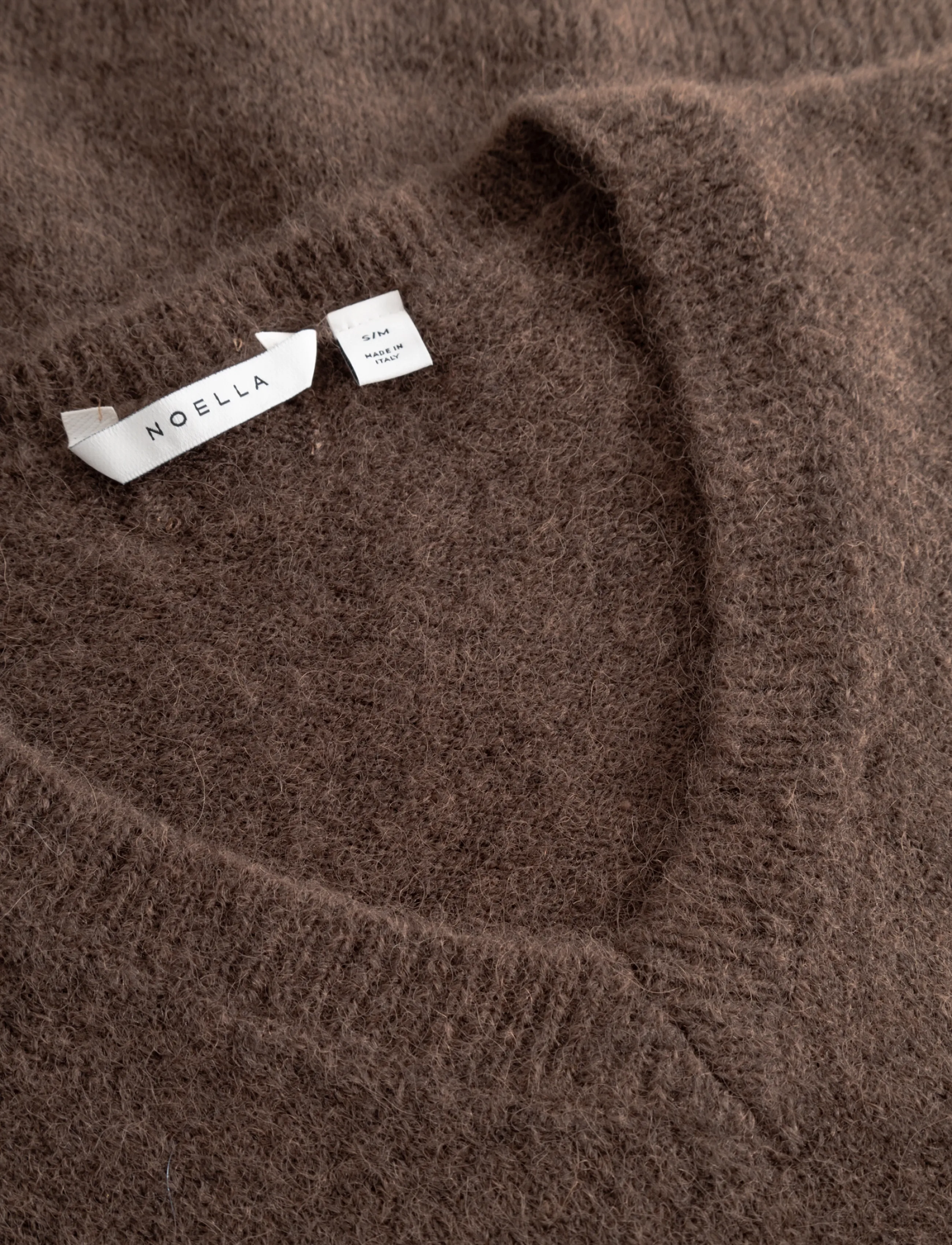 Noella - N-Leatrice Knit Vest - dark brown - 4