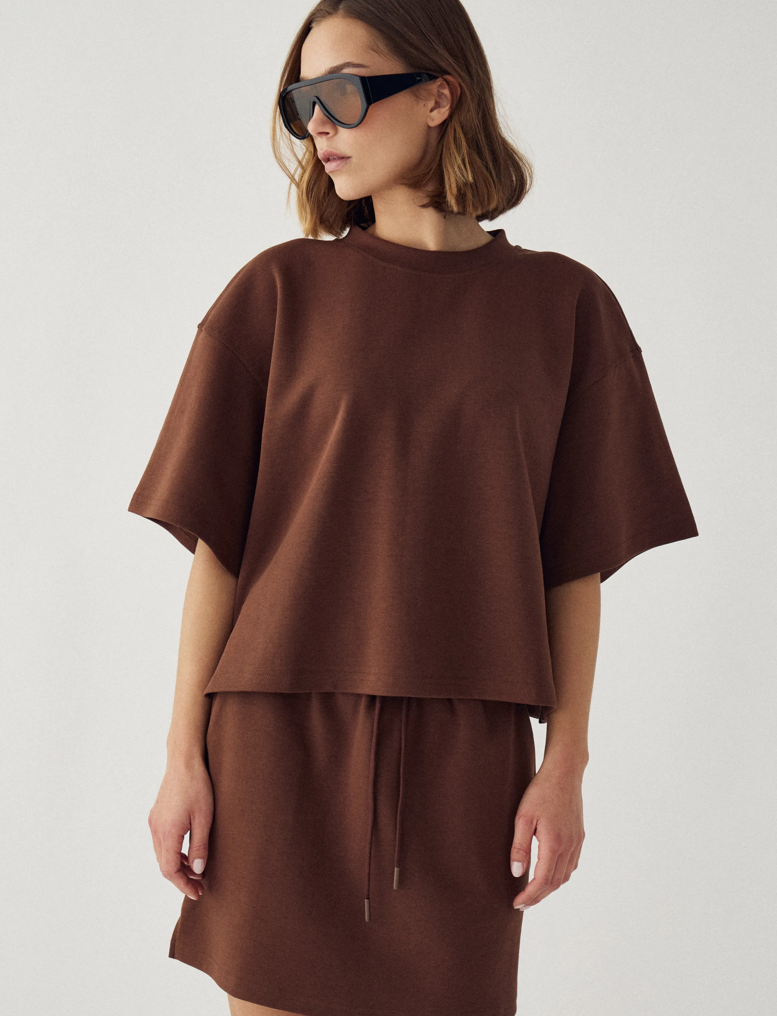 Noella - N-Maple T-shirt - t-shirts - clay - 0