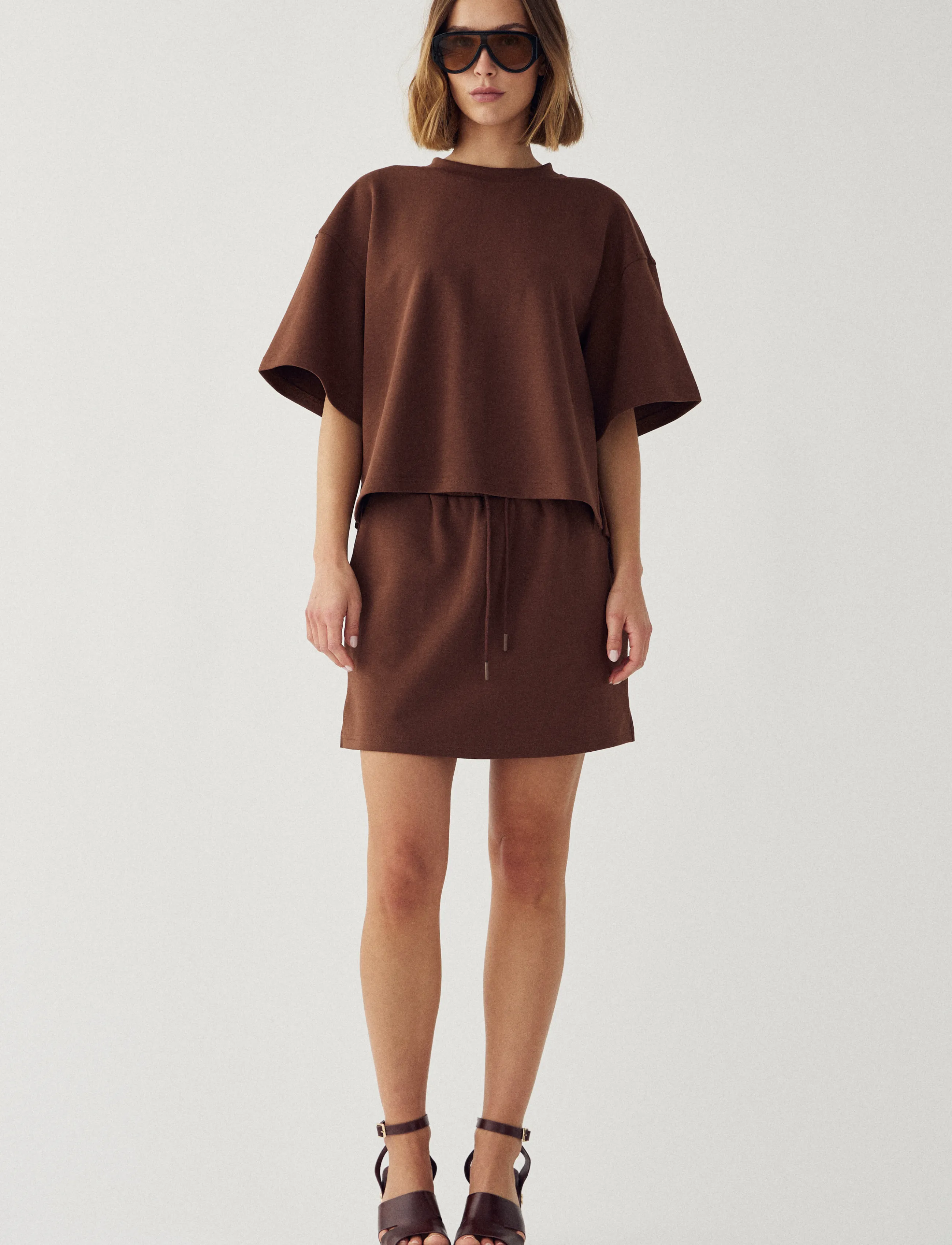 Noella - N-Maple T-shirt - t-shirts - clay - 5