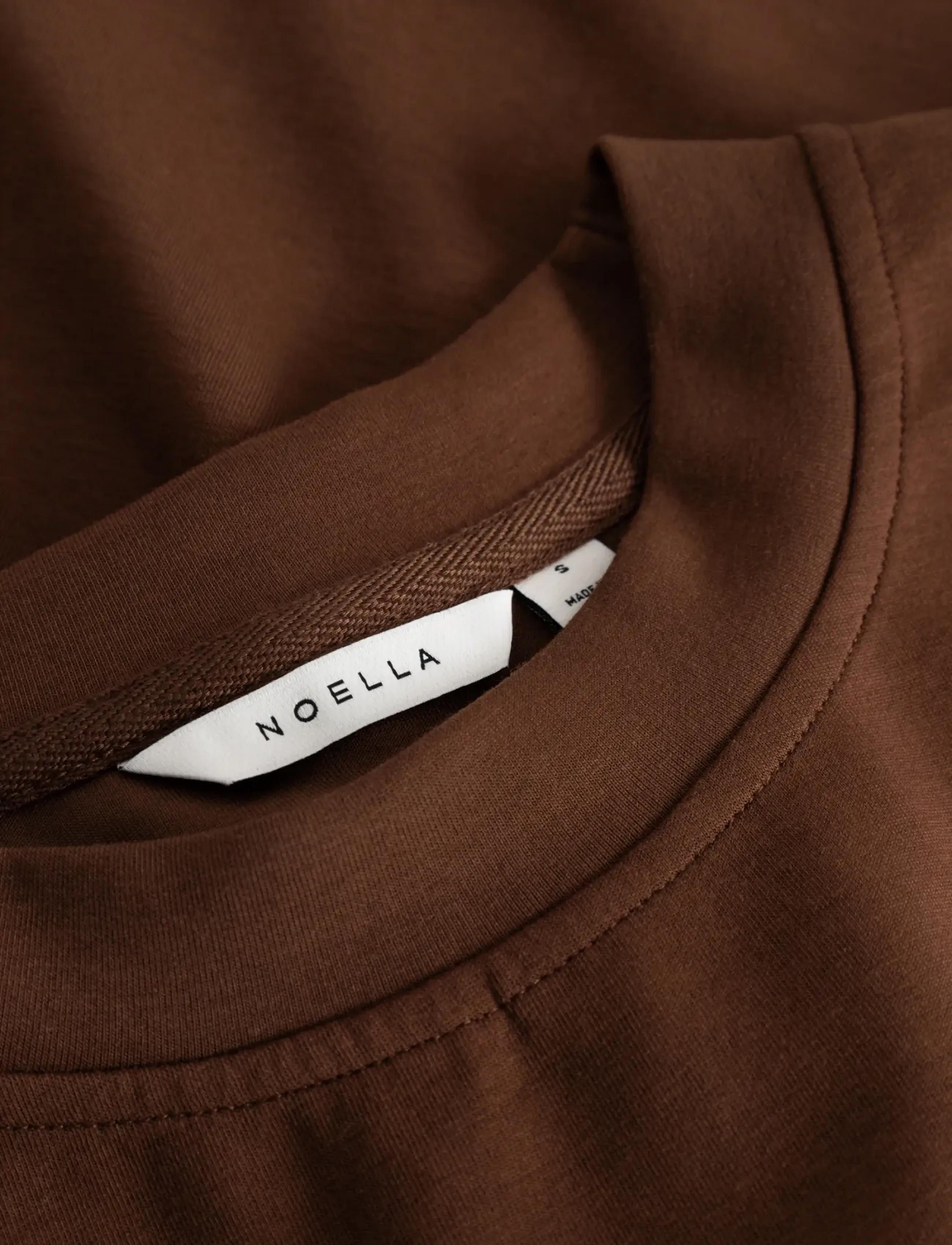 Noella - N-Maple T-shirt - stuttermarbolir - clay - 2