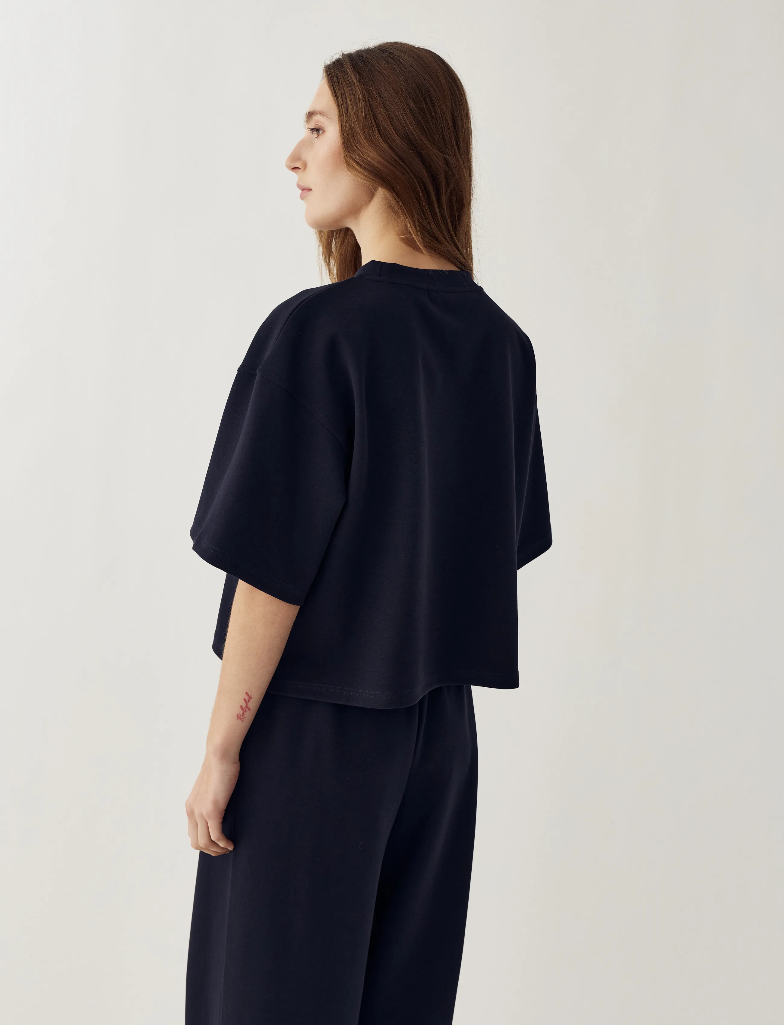 Noella - N-Maple T-shirt - t-shirts - navy - 3