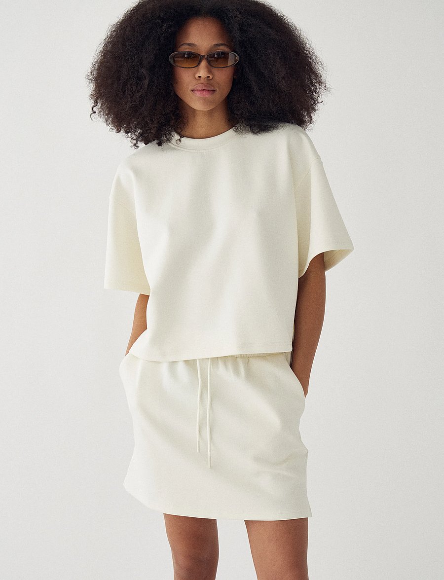 Noella - N-Maple T-shirt - t-shirts - offwhite - 0