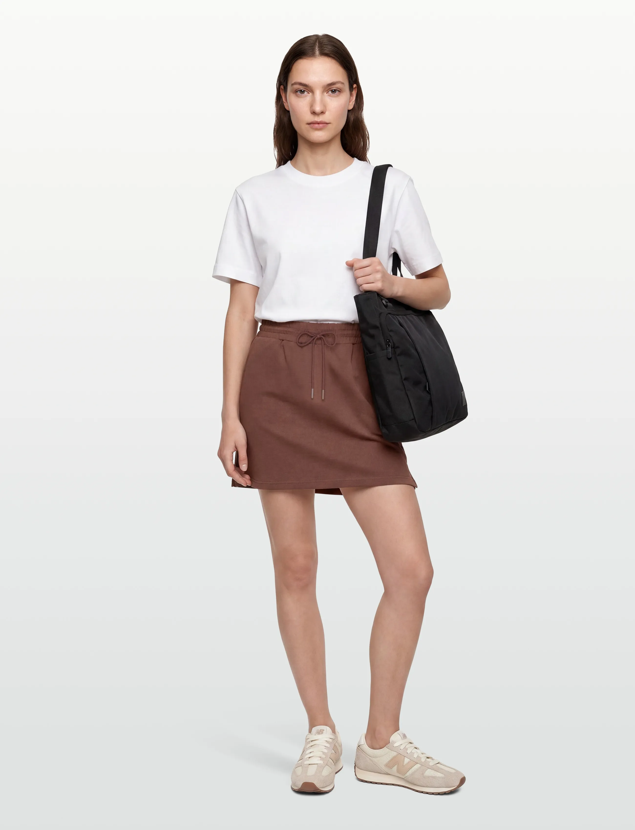 Noella N-Mano Skirt, XL, Röcke, Braun - Short Frauen