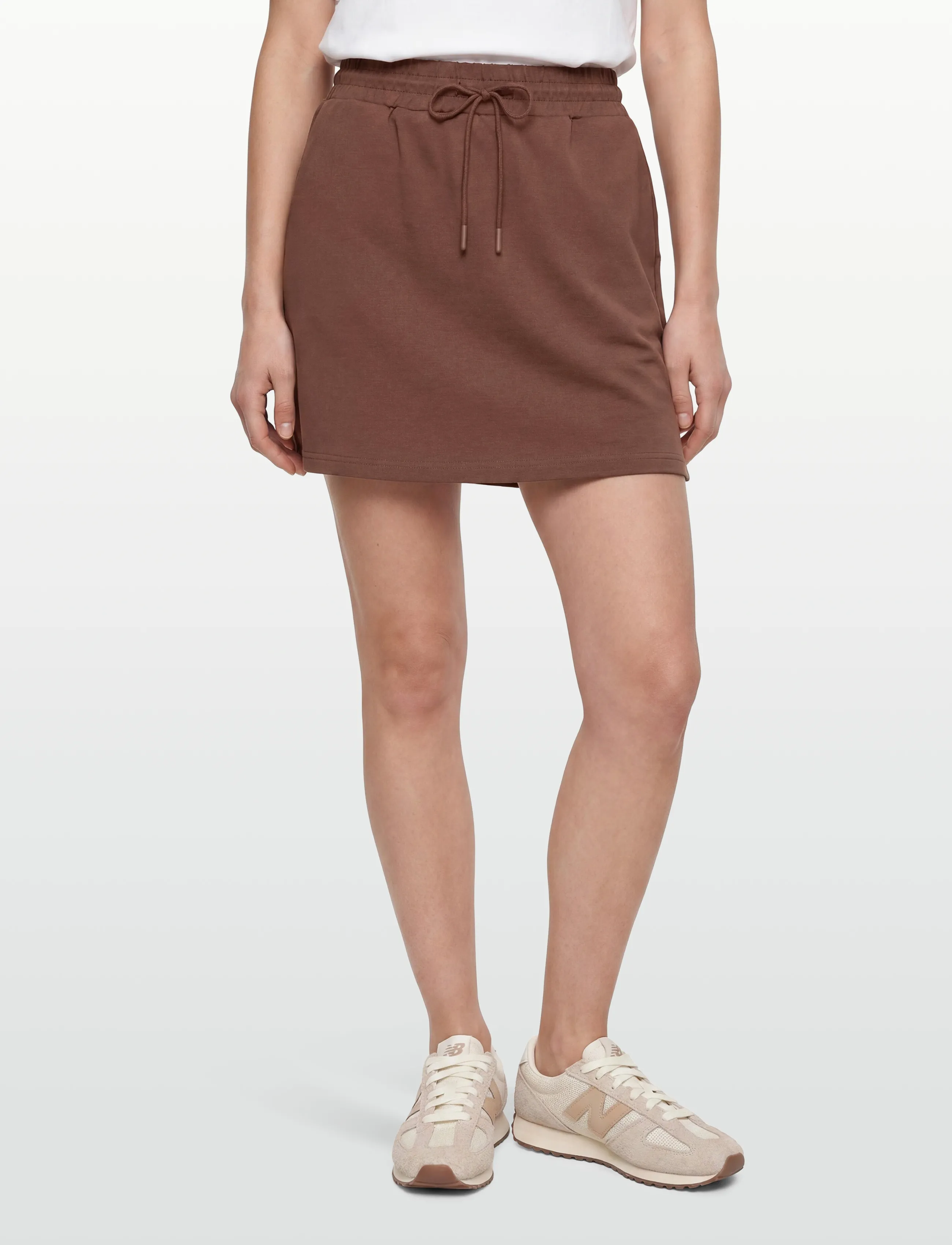 Noella - N-Mano Skirt - Īsi svārki - clay - 3