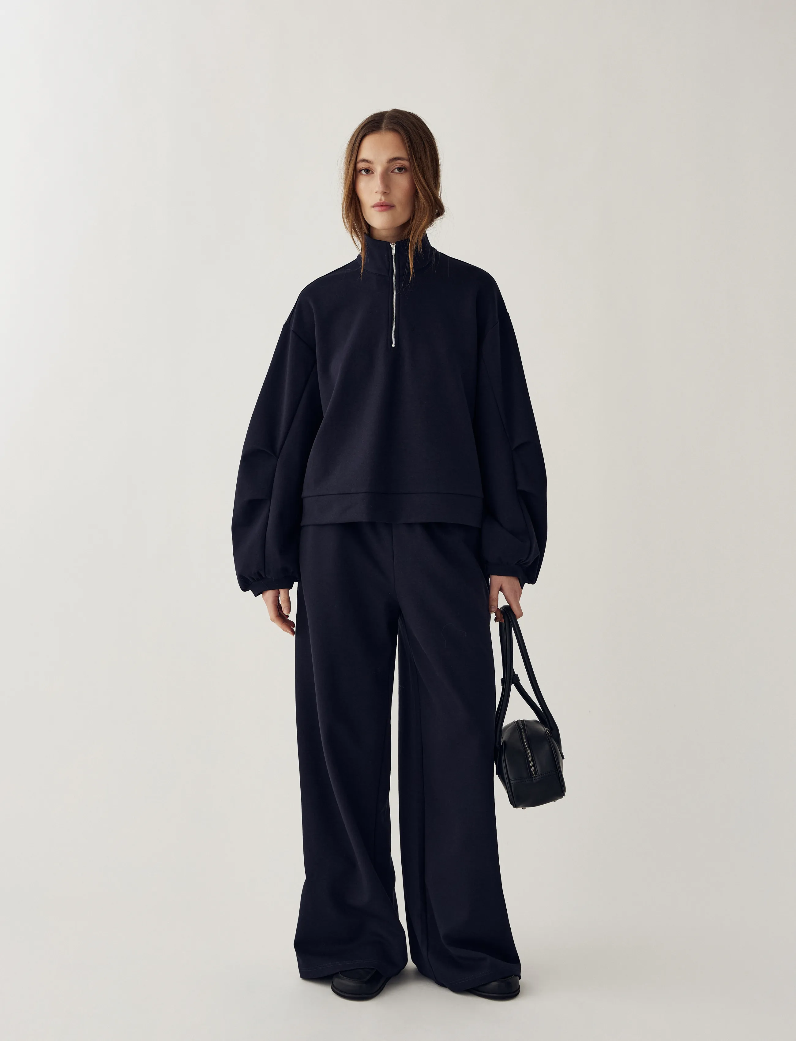 Noella - N-Marina Top - sweatshirts - navy - 5