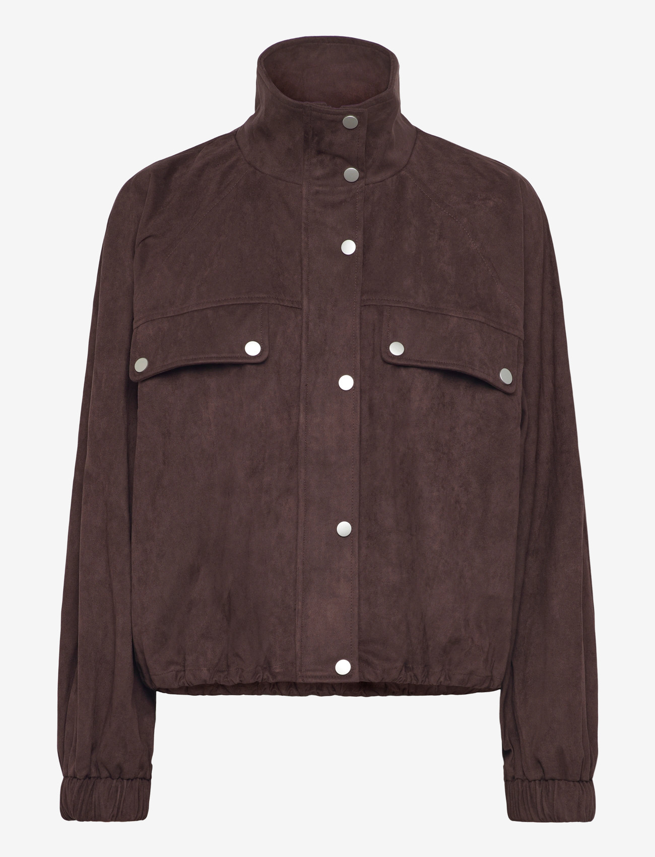 Noella - N-Marah Jacket - spring jackets - dark chocolate - 0