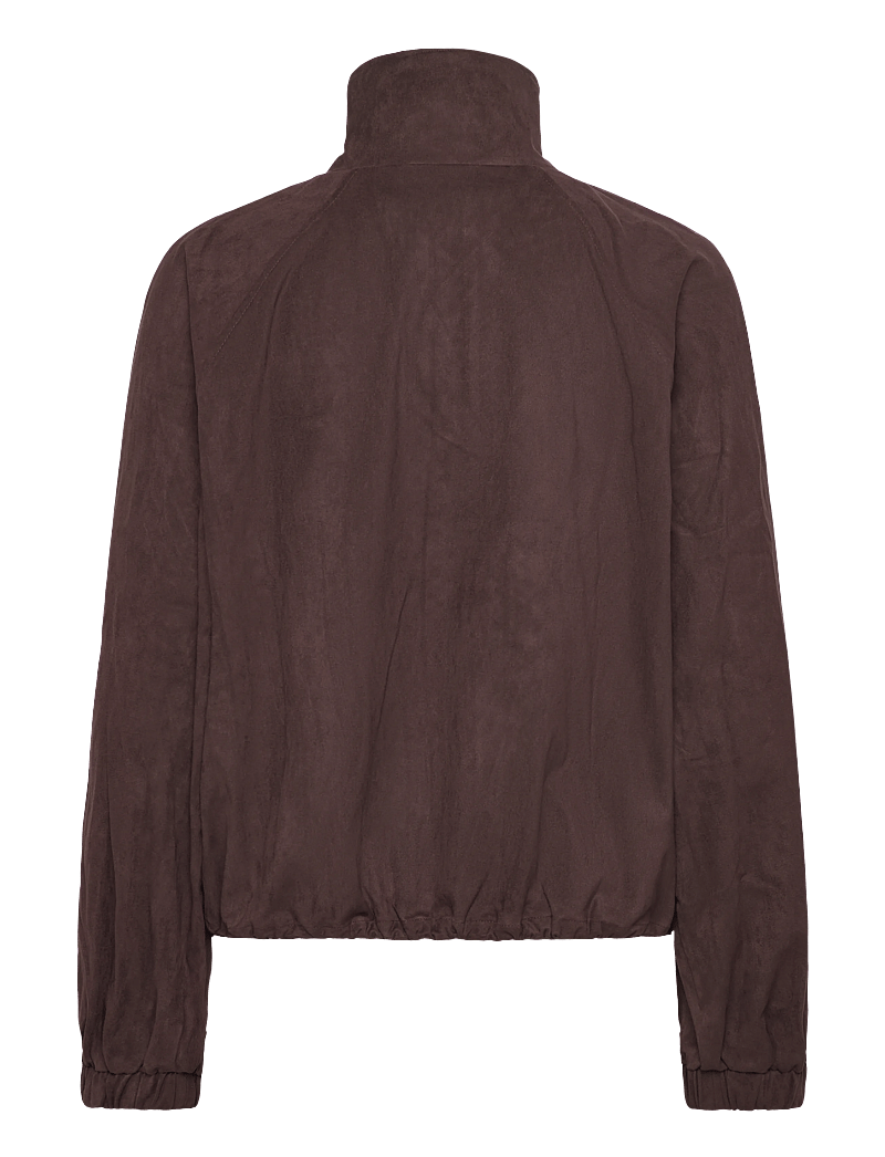 Noella - N-Marah Jacket - spring jackets - dark chocolate - 1