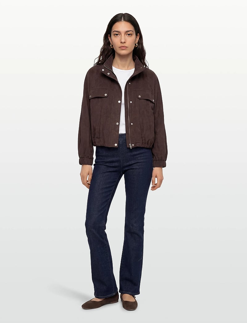 Noella - N-Marah Jacket - frühlingsjacken - dark chocolate - 0