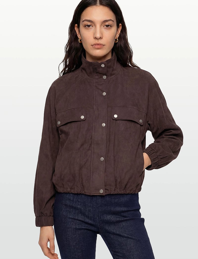 Noella - N-Marah Jacket - frühlingsjacken - dark chocolate - 3