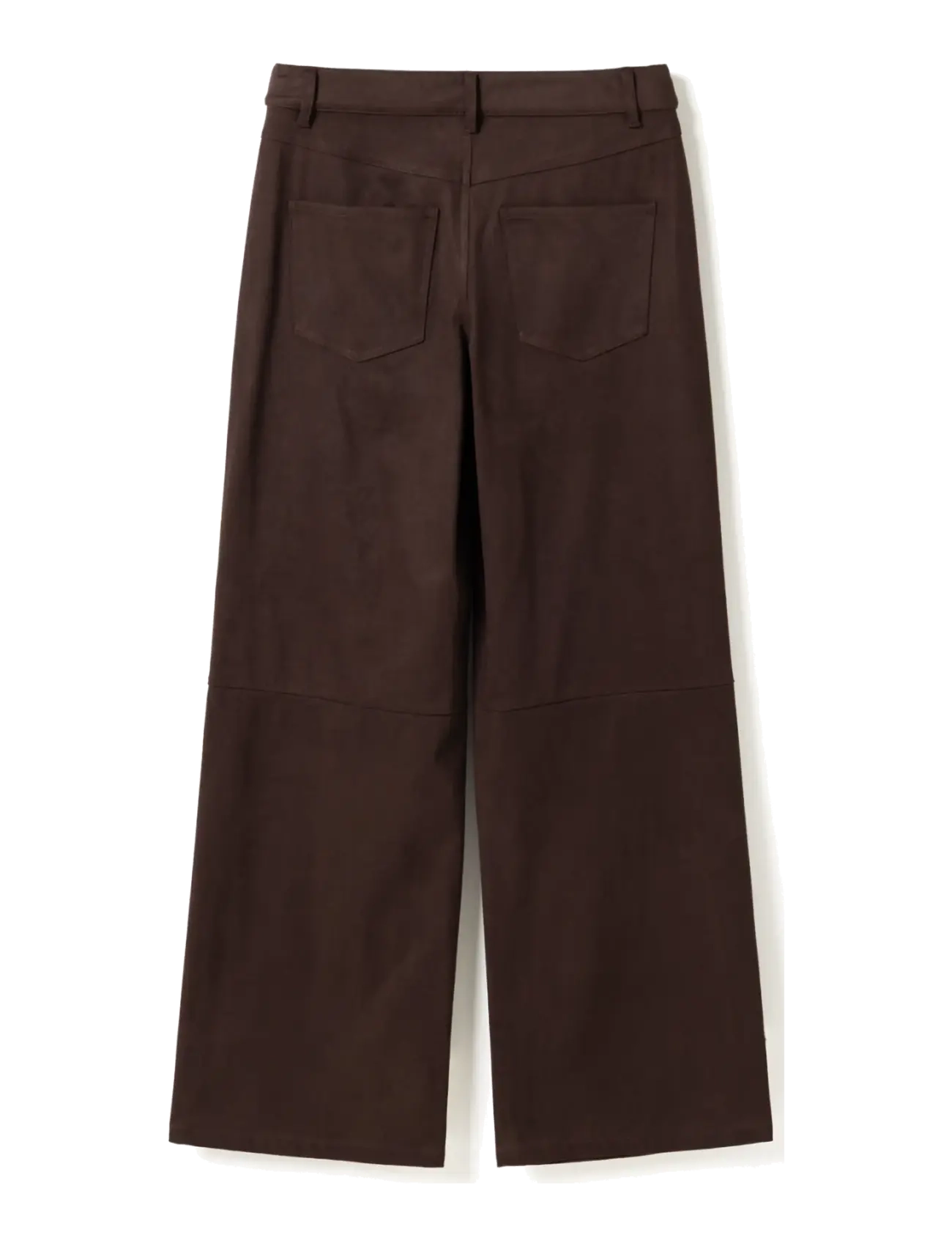 Noella - N-Melo MW Pants - hose mit geradem bein - dark chocolate - 2