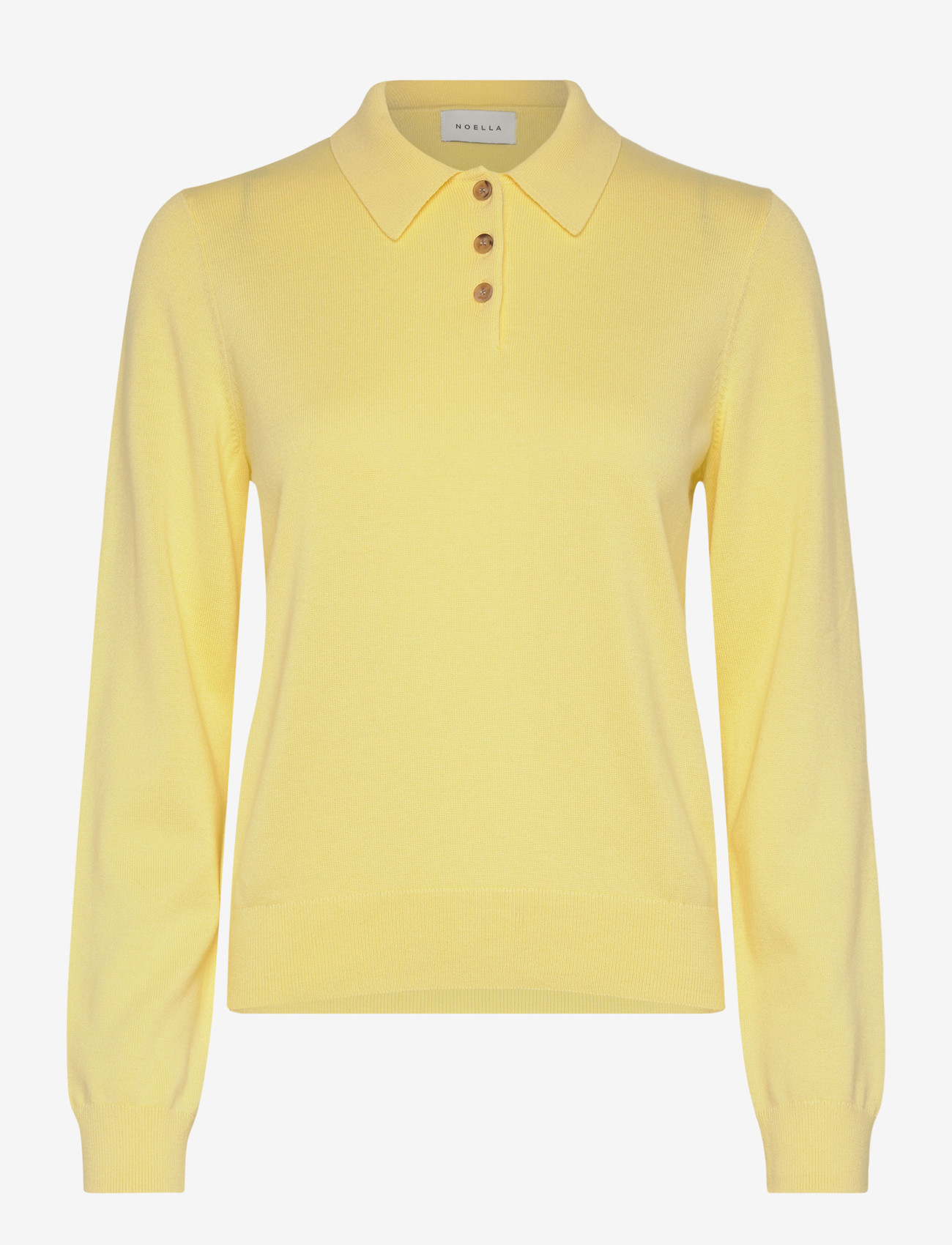 Noella - N-Maxine Knit - stickade tröjor - butter yellow - 1