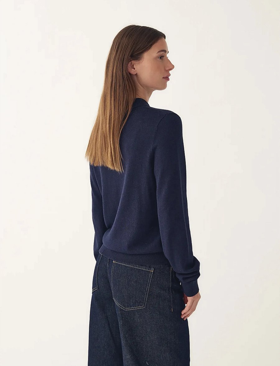 Noella - N-Maxine Knit - striktrøjer - navy blue - 3