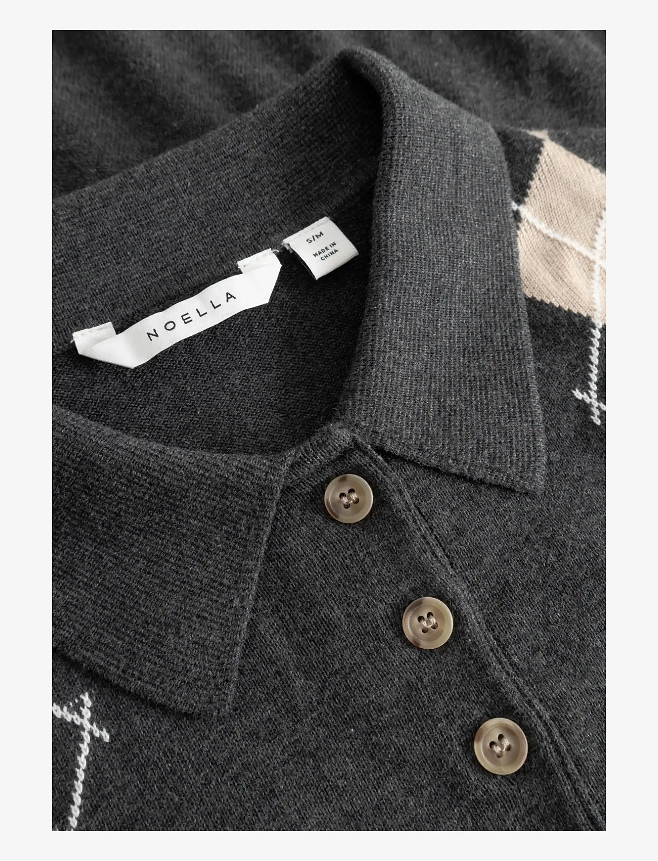 Noella - N-Maxine Knit - sügisesed riided - dasha grey check - 4