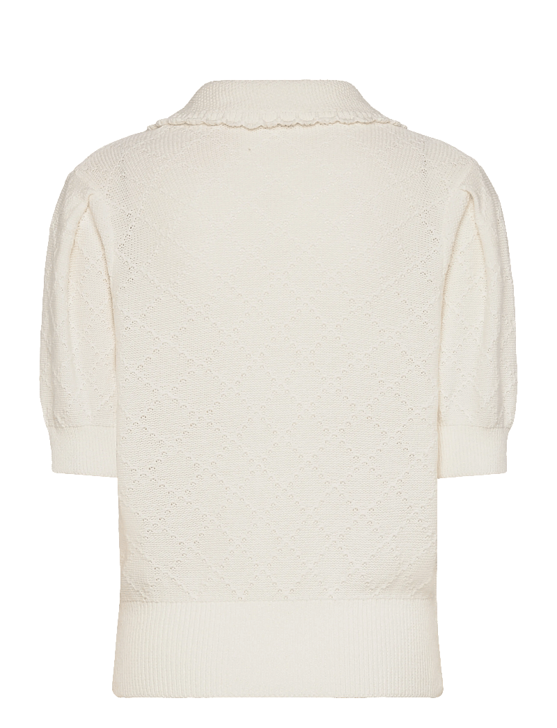 Noella - N-Madeleine Knit - striktrøjer - ivory - 1