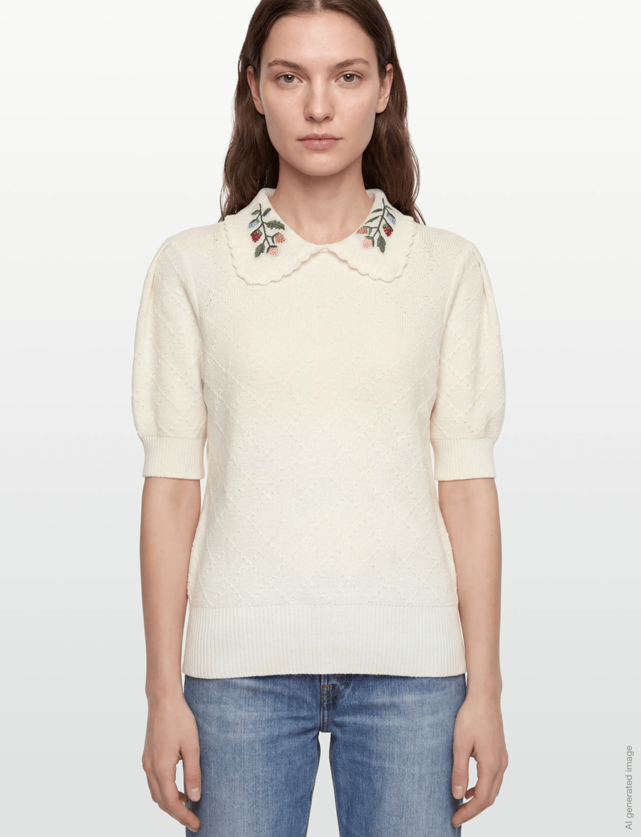 Noella - N-Madeleine Knit - ivory - 3