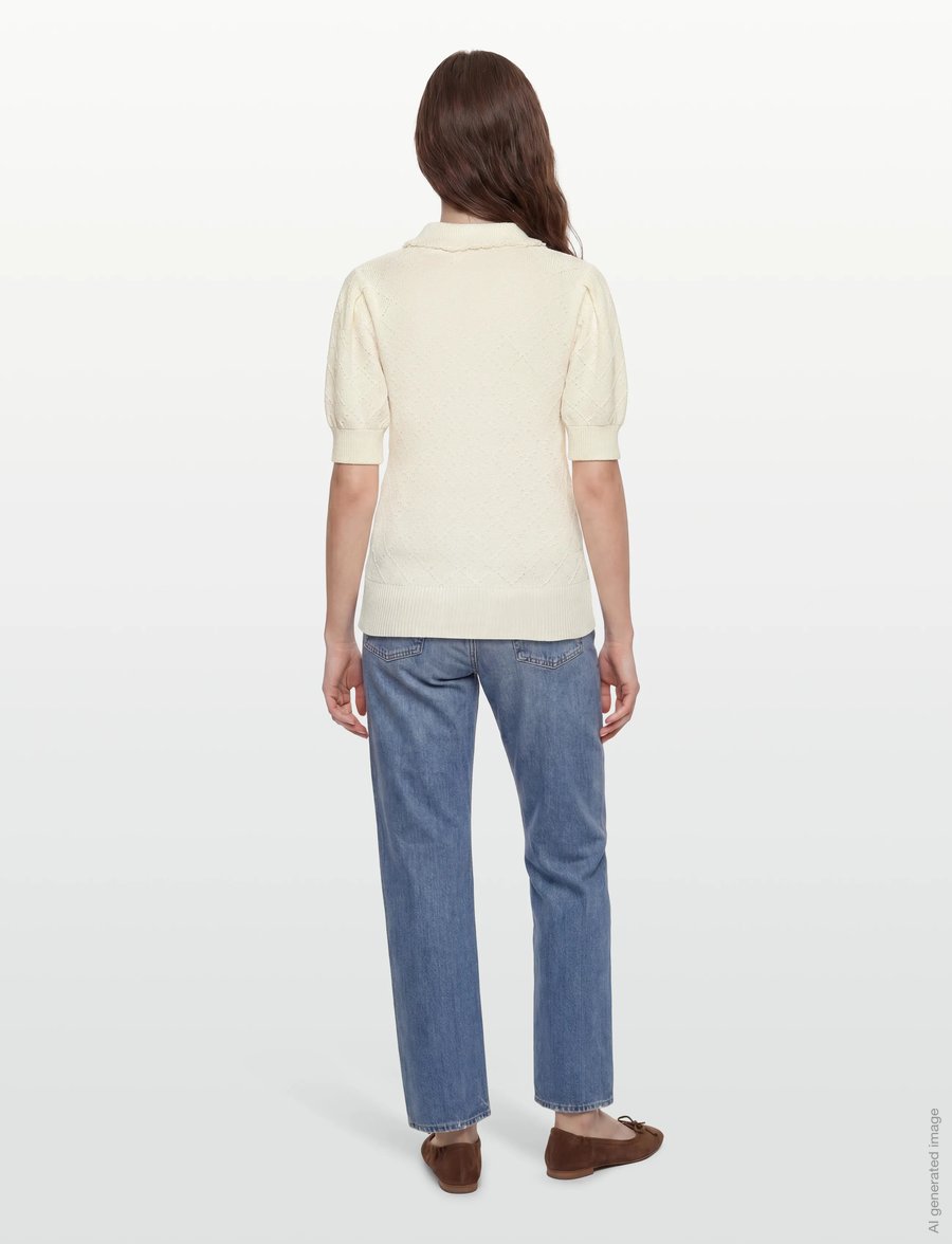 Noella - N-Madeleine Knit - ivory - 4