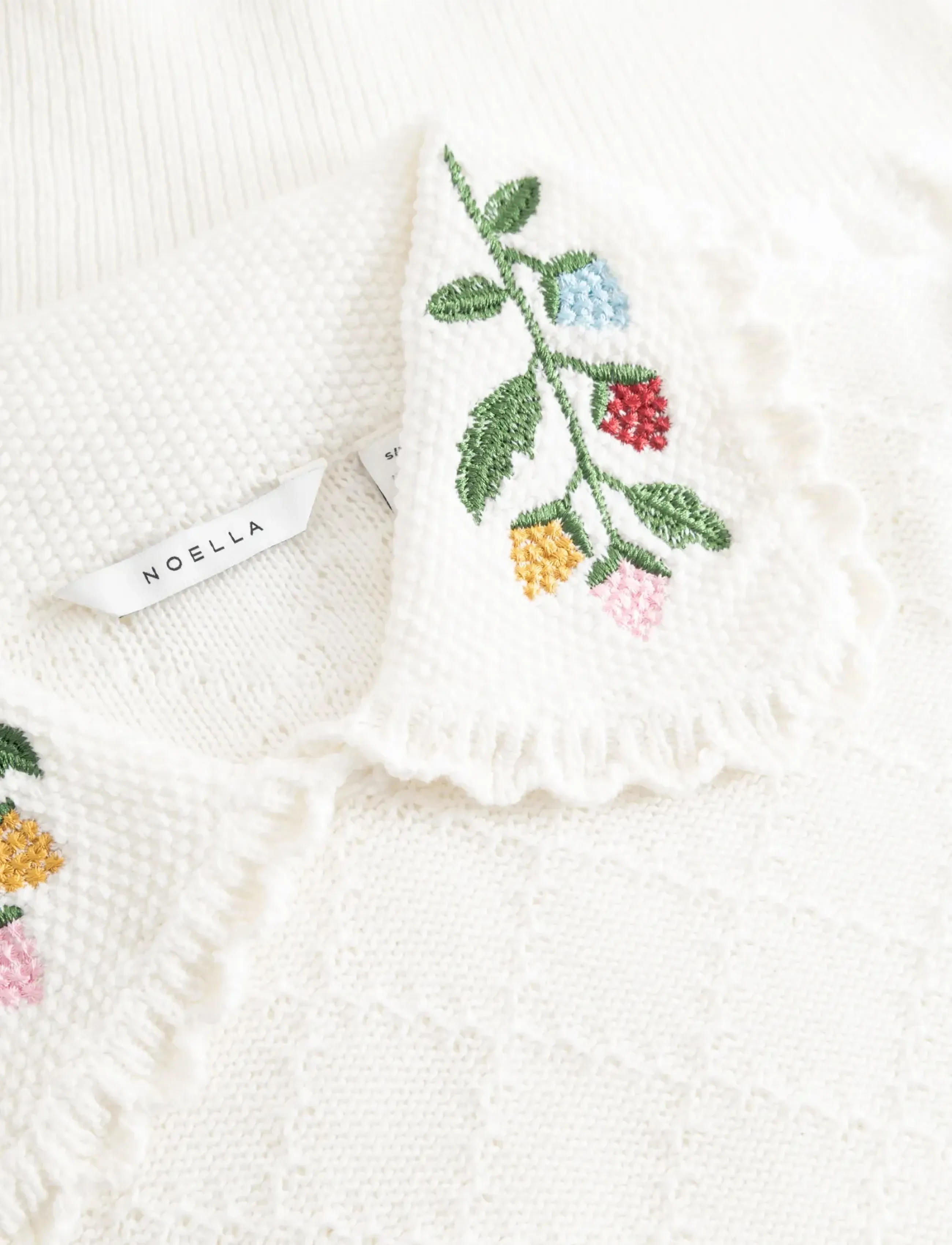 Noella - N-Madeleine Knit - pullover - ivory - 5