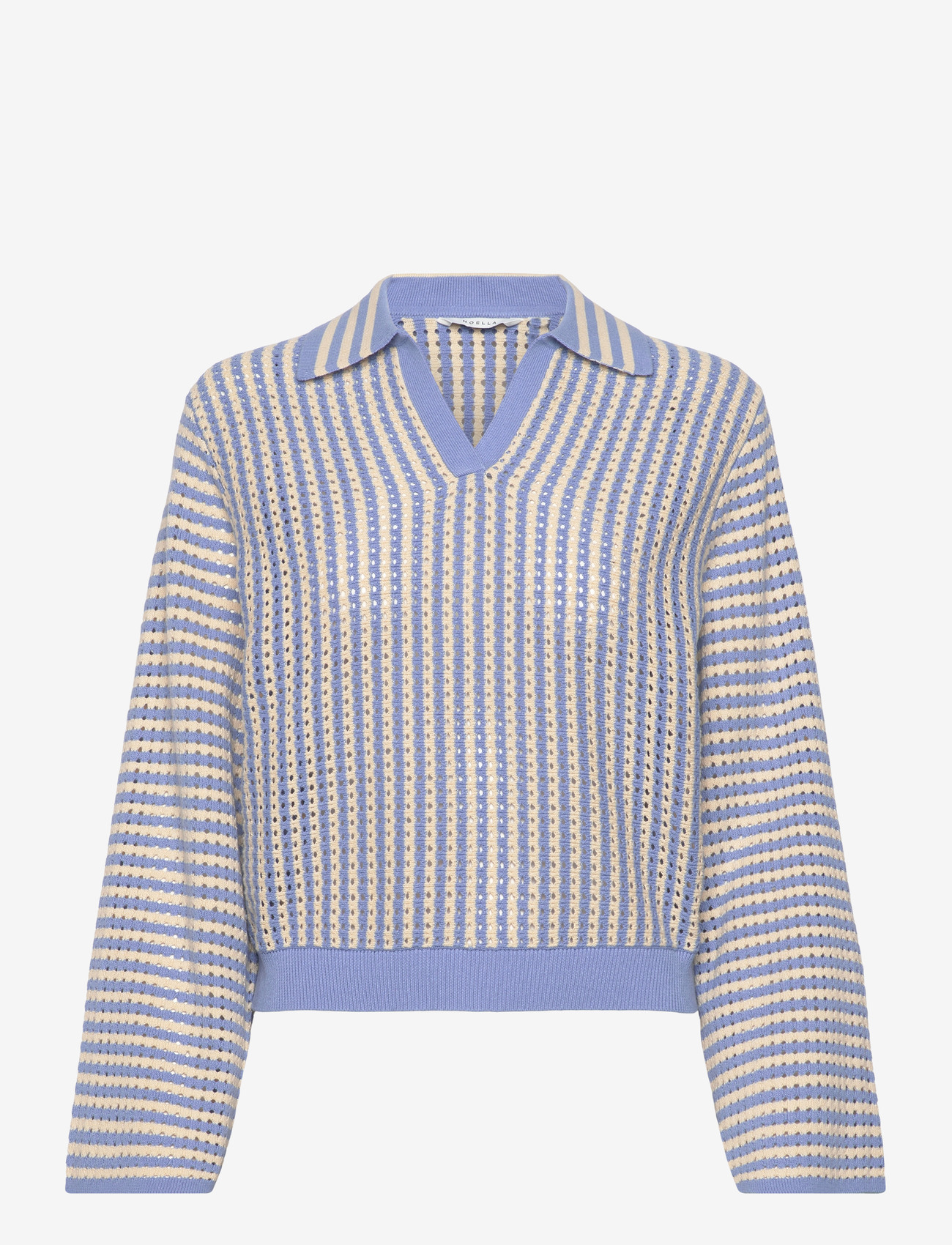 Noella - N-Makenna Knit - jumpers - deon blue stripe - 1