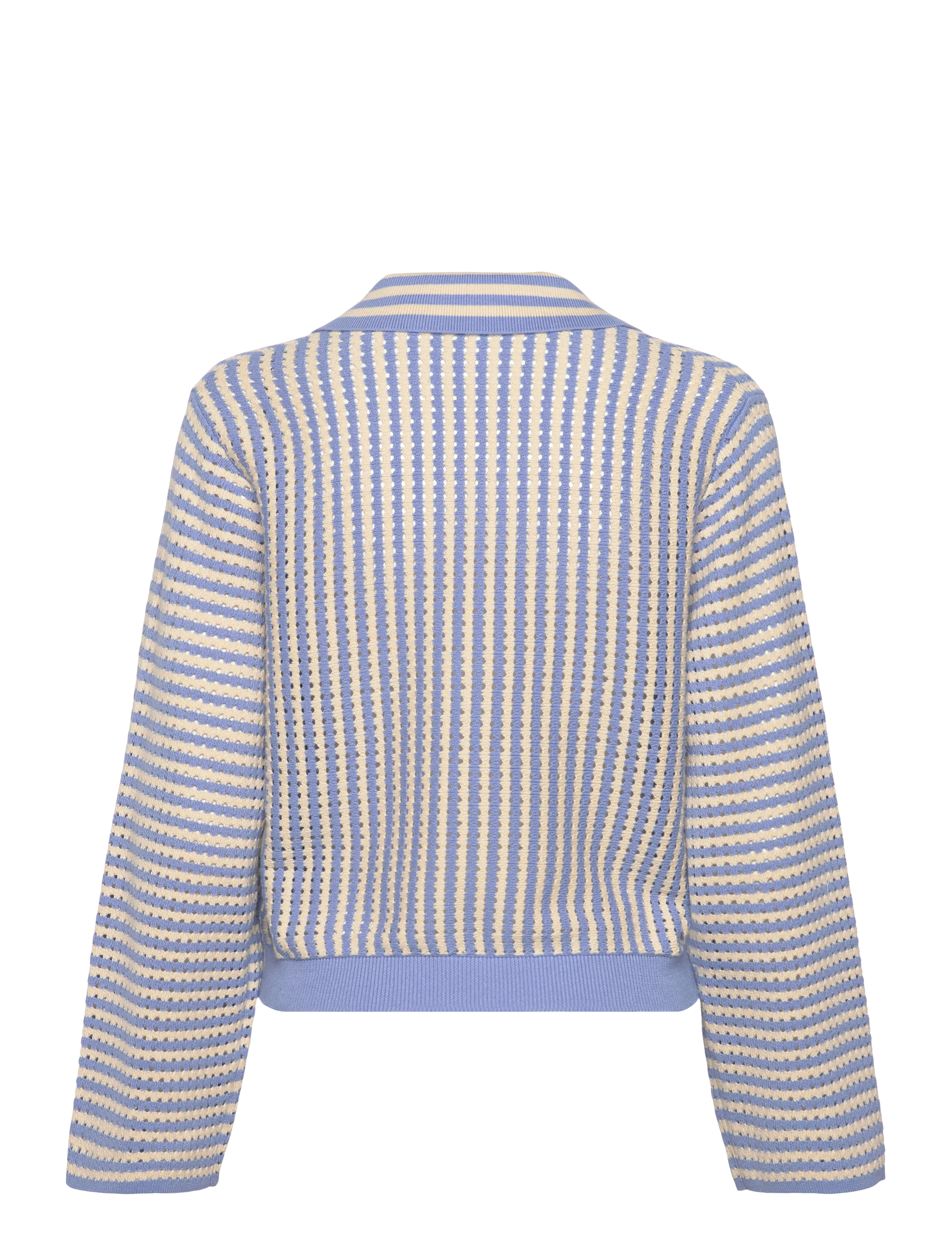 Noella - N-Makenna Knit - neulepuserot - deon blue stripe - 2