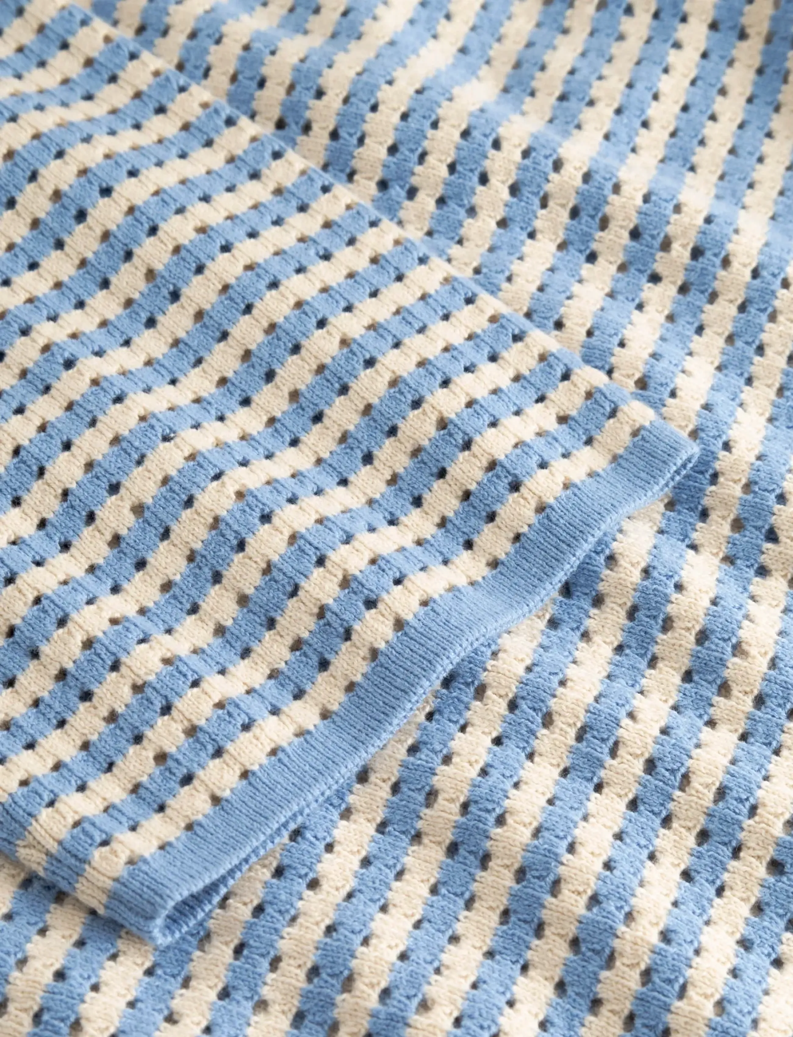 Noella - N-Makenna Knit - neulepuserot - deon blue stripe - 4