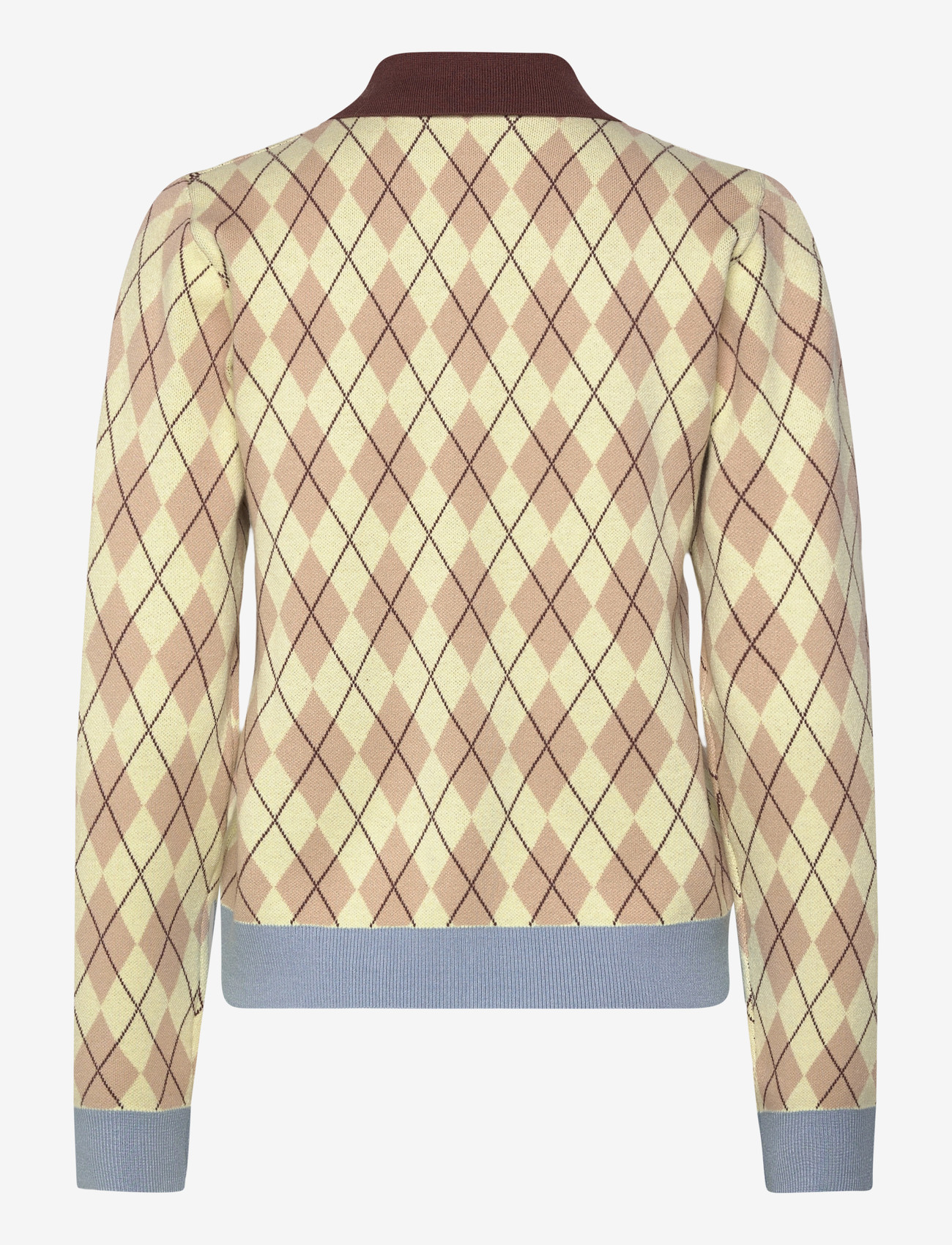 Noella - N-Makayla Knit - sviitrid - diya yellow check - 2